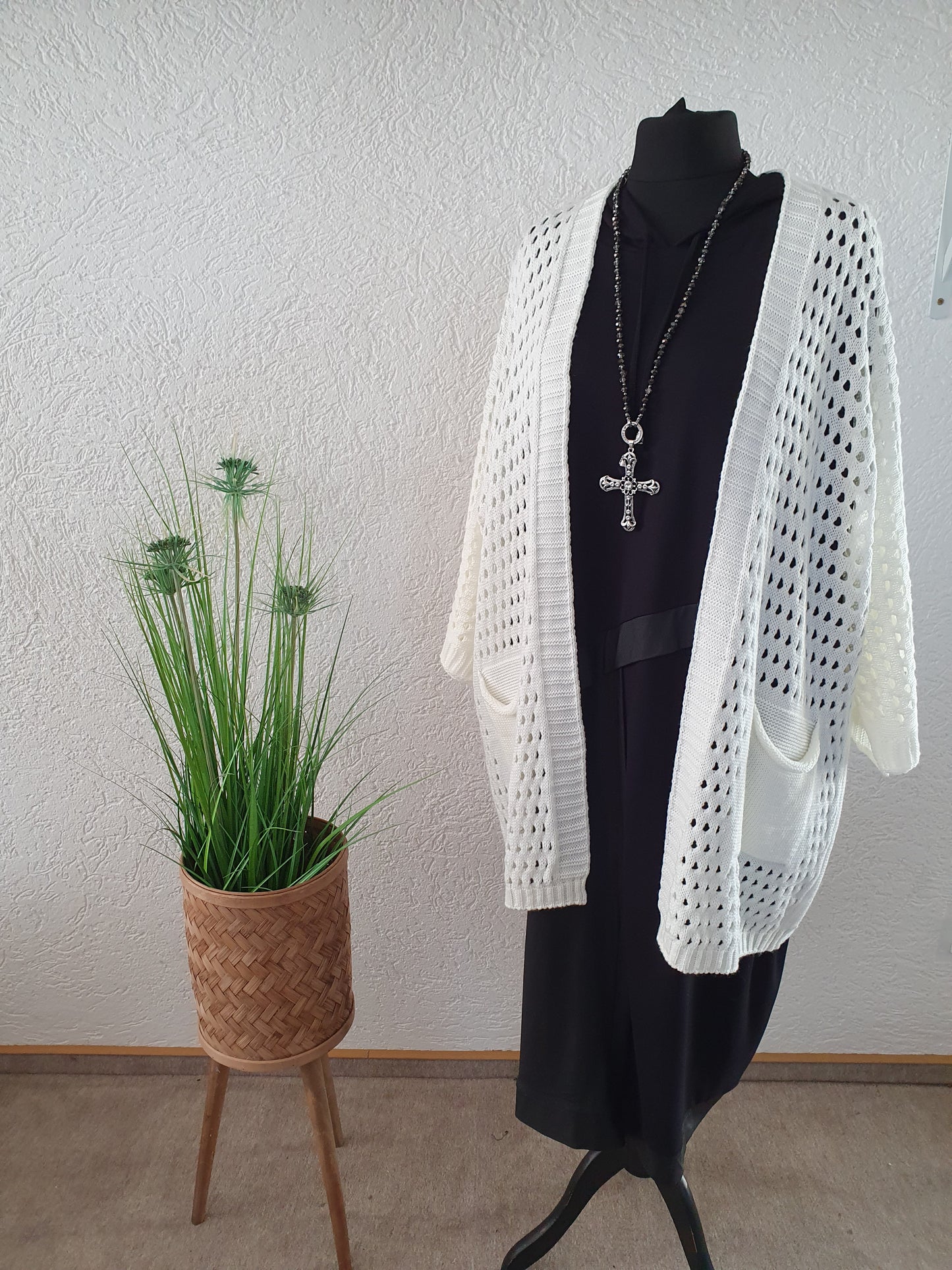 Strickjacke Stern