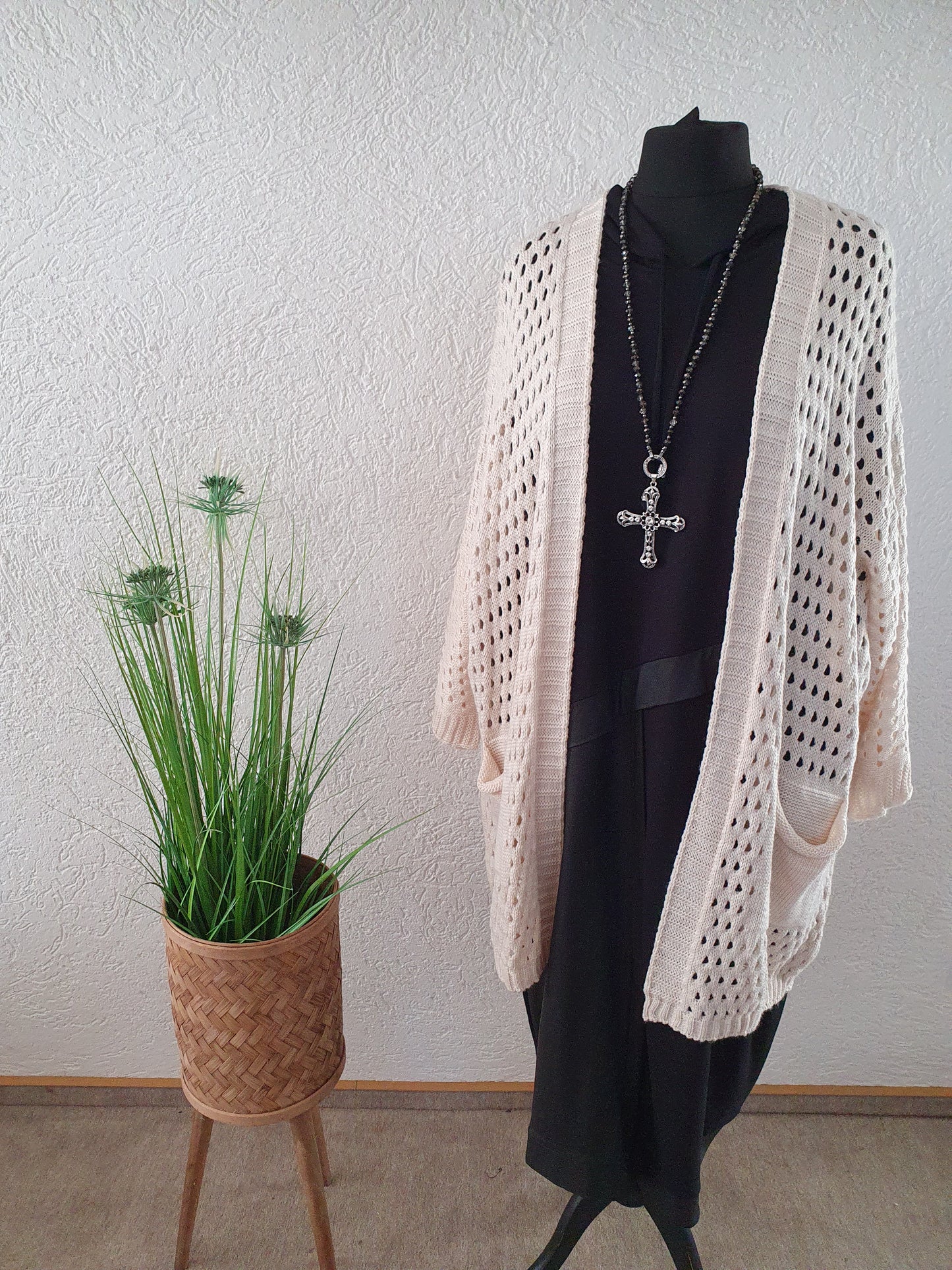 Strickjacke Stern