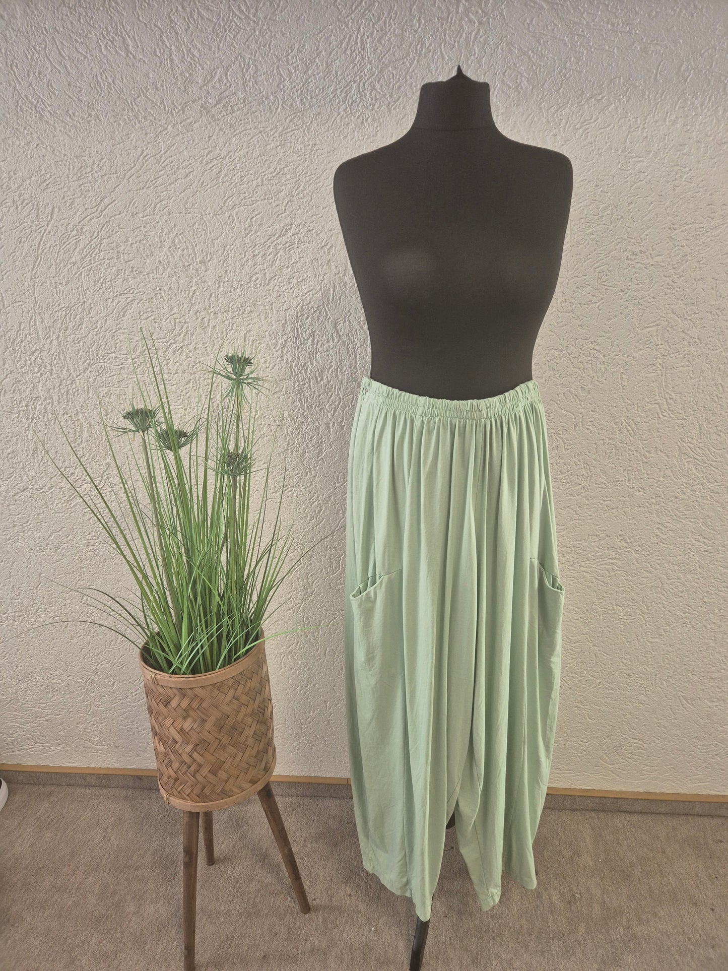 Lagenlookhose Beintaschen