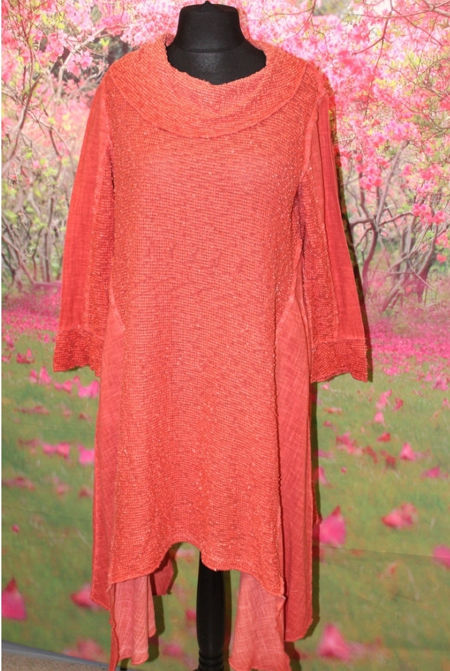 Kekoo Kleid "Boucle Look"