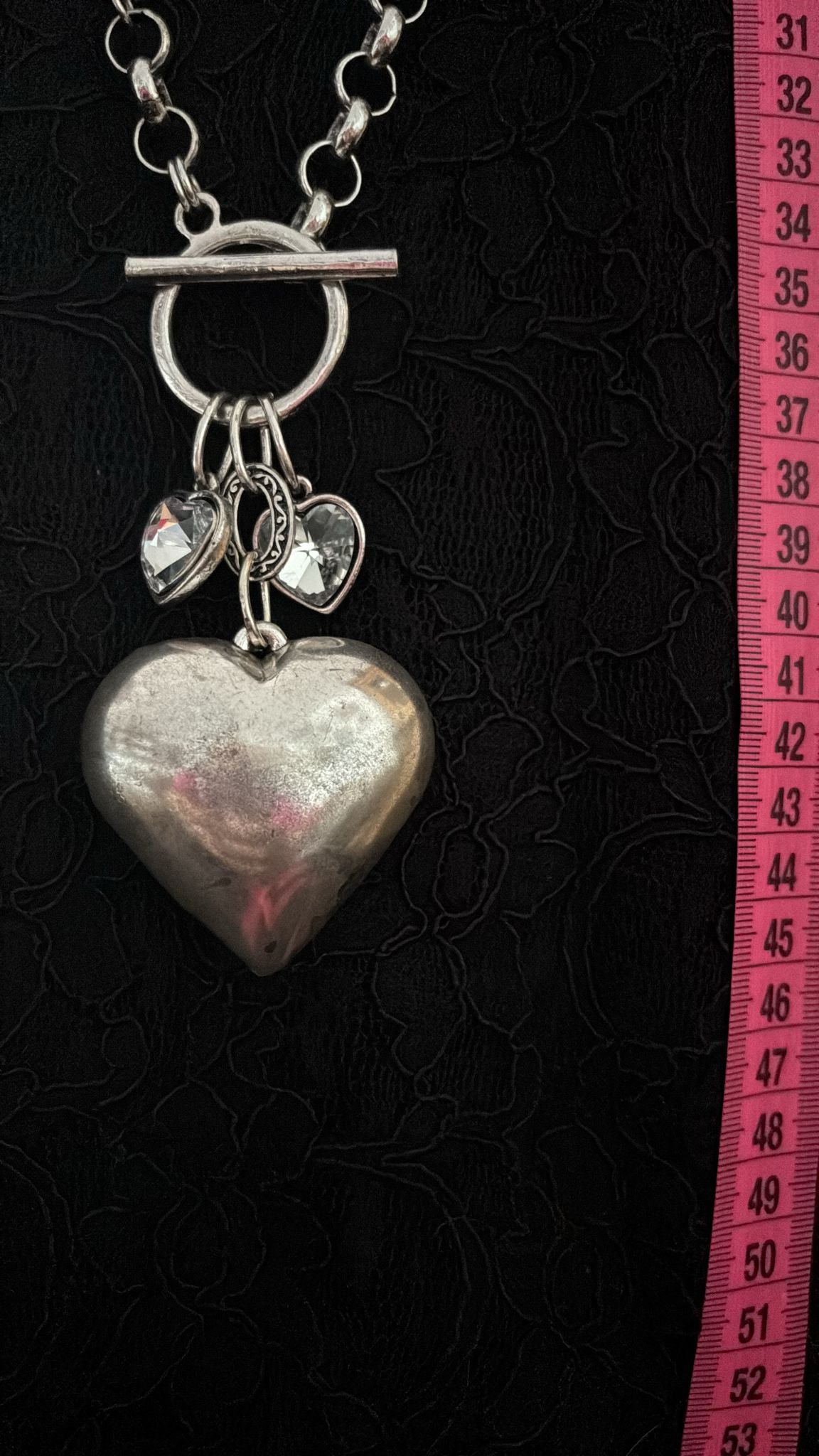 Kette Herz Perle