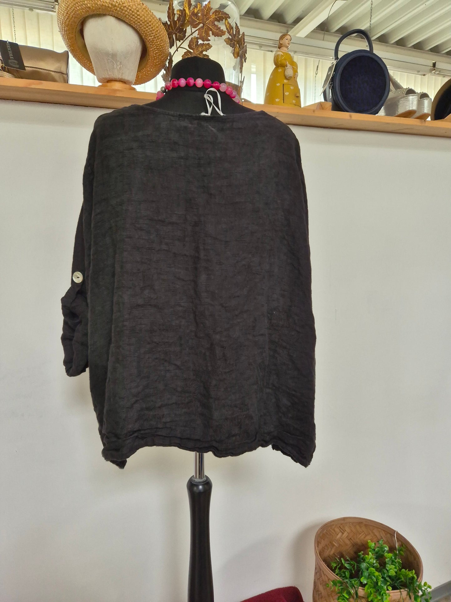 Leinenjacke Kreise