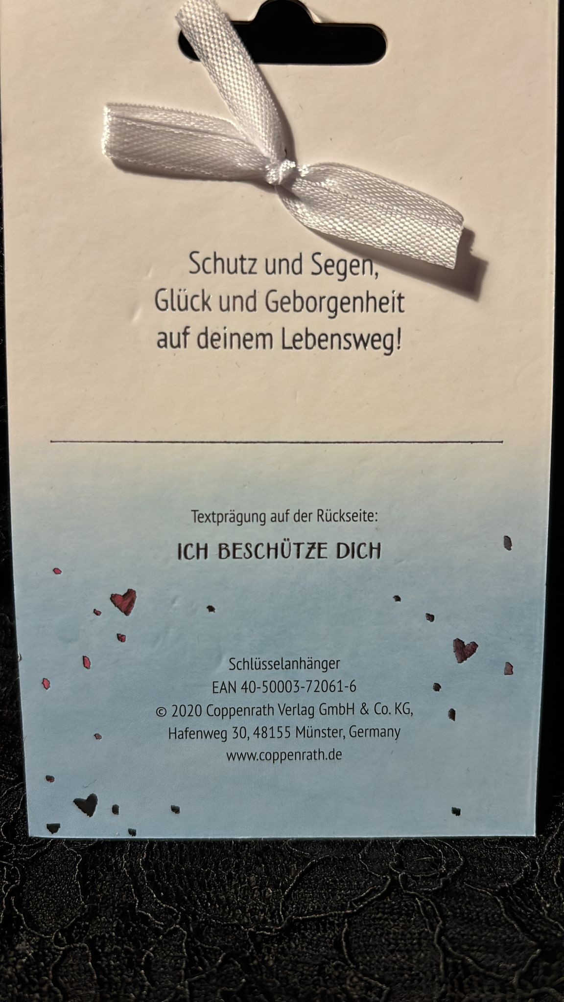 Schlüsselanhänger Schutzengel