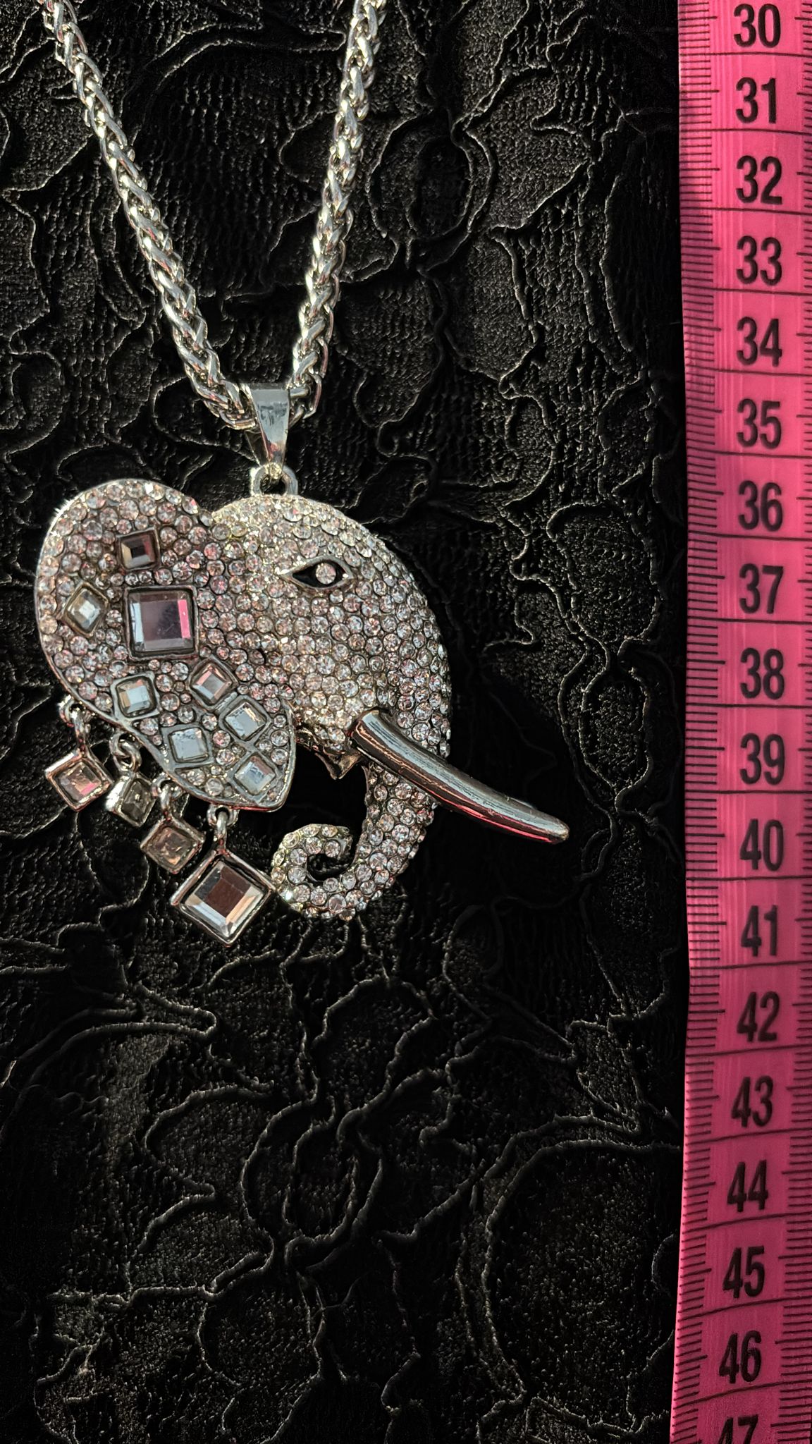 Kette Elefant Strass
