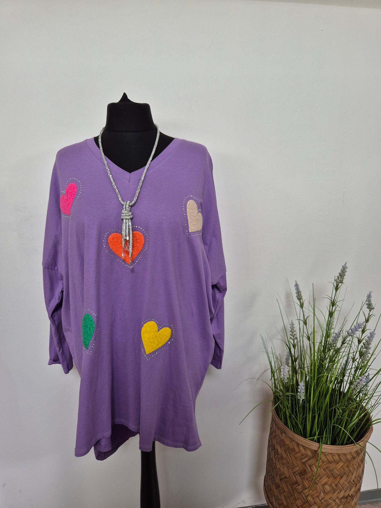 Herz Langarmshirts