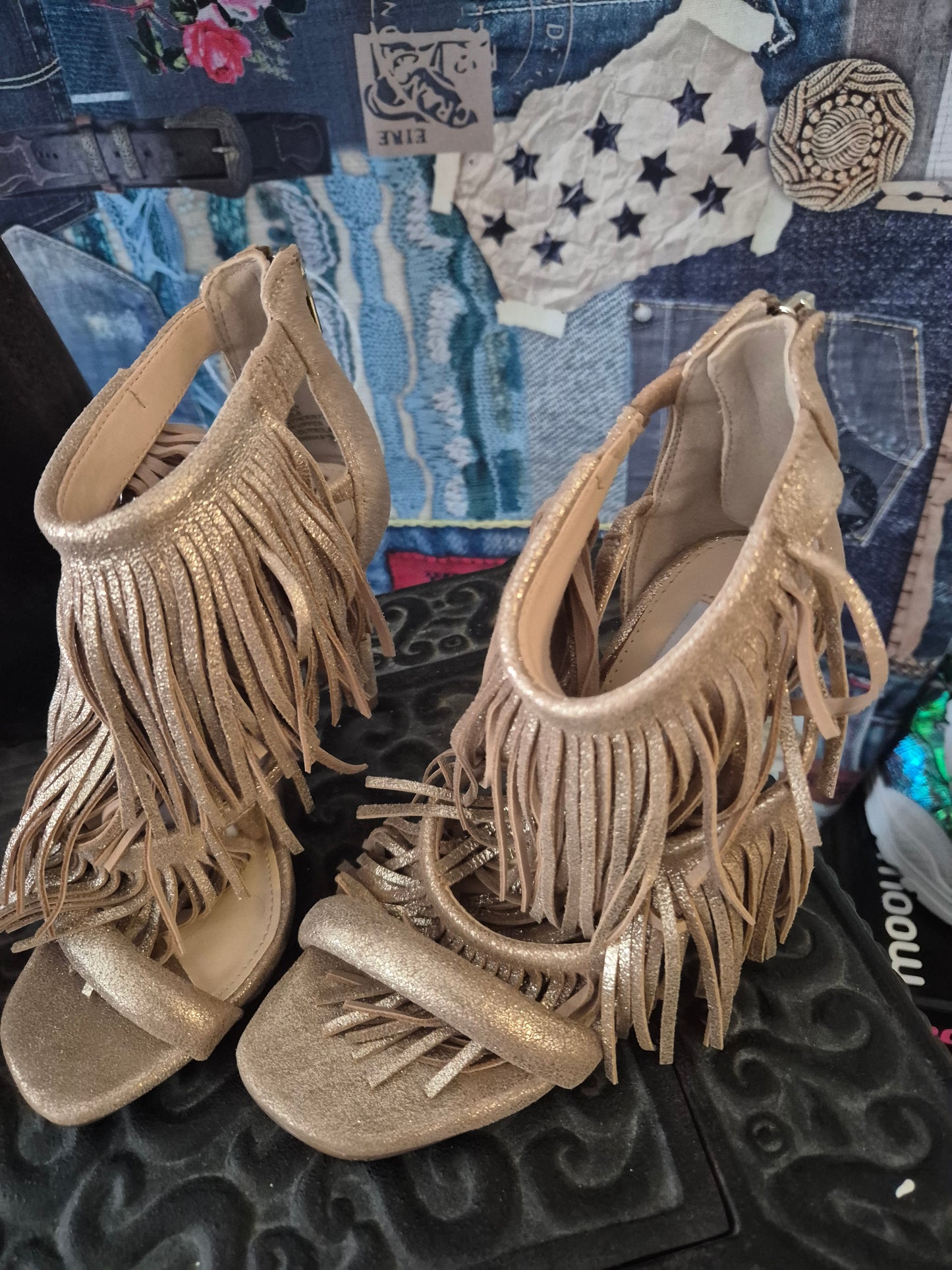 Heels Gold Steve Madden