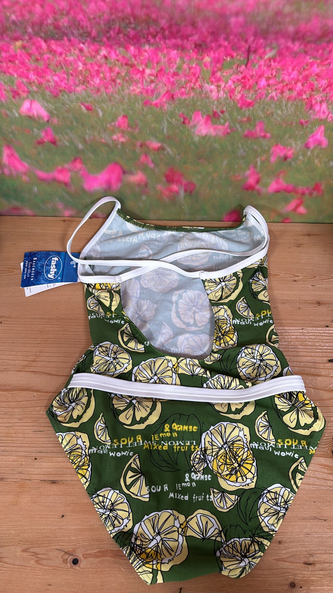Badeanzug Swim Wear Zitrone