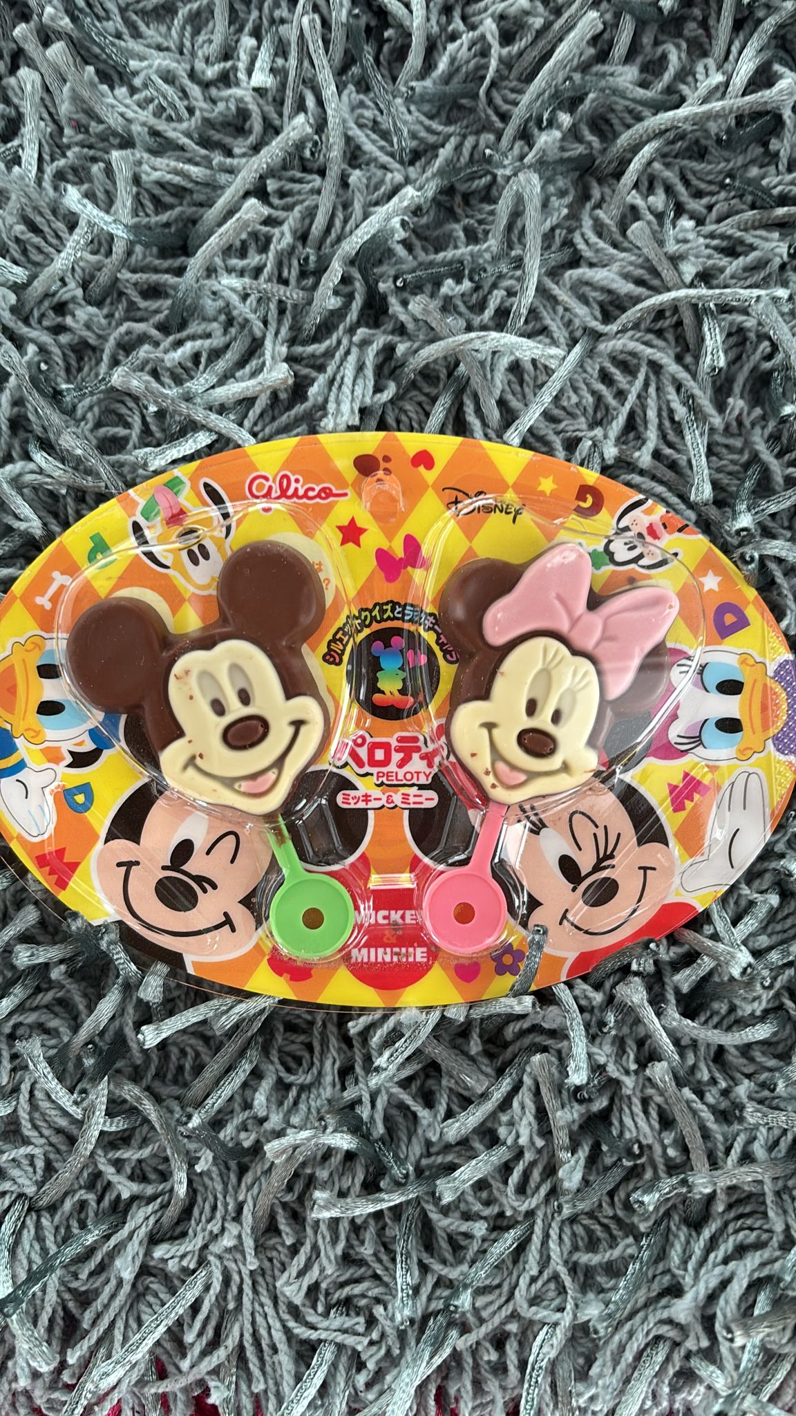 Mickey Schoko Lollies