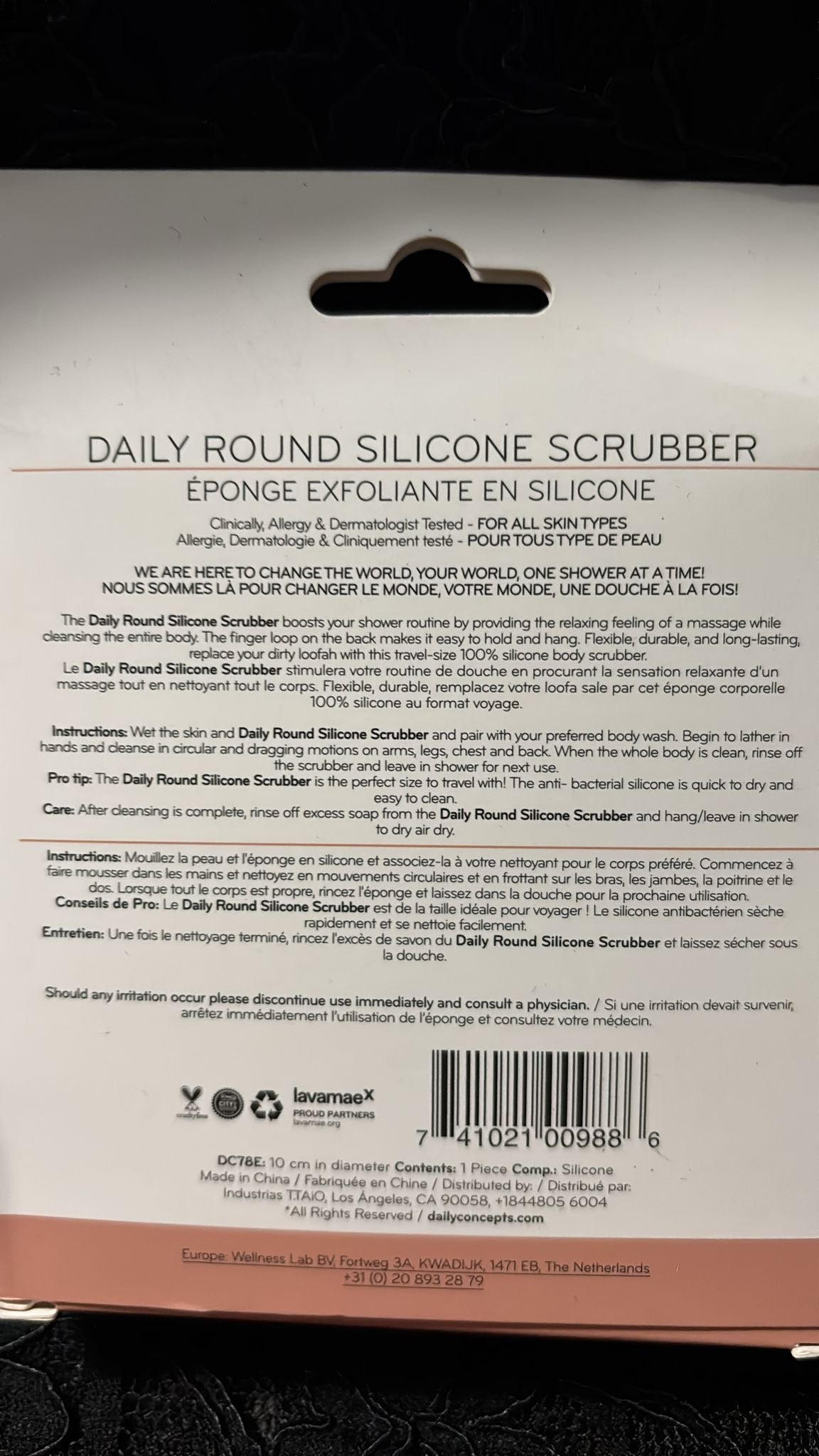 Round Silikonschwamm