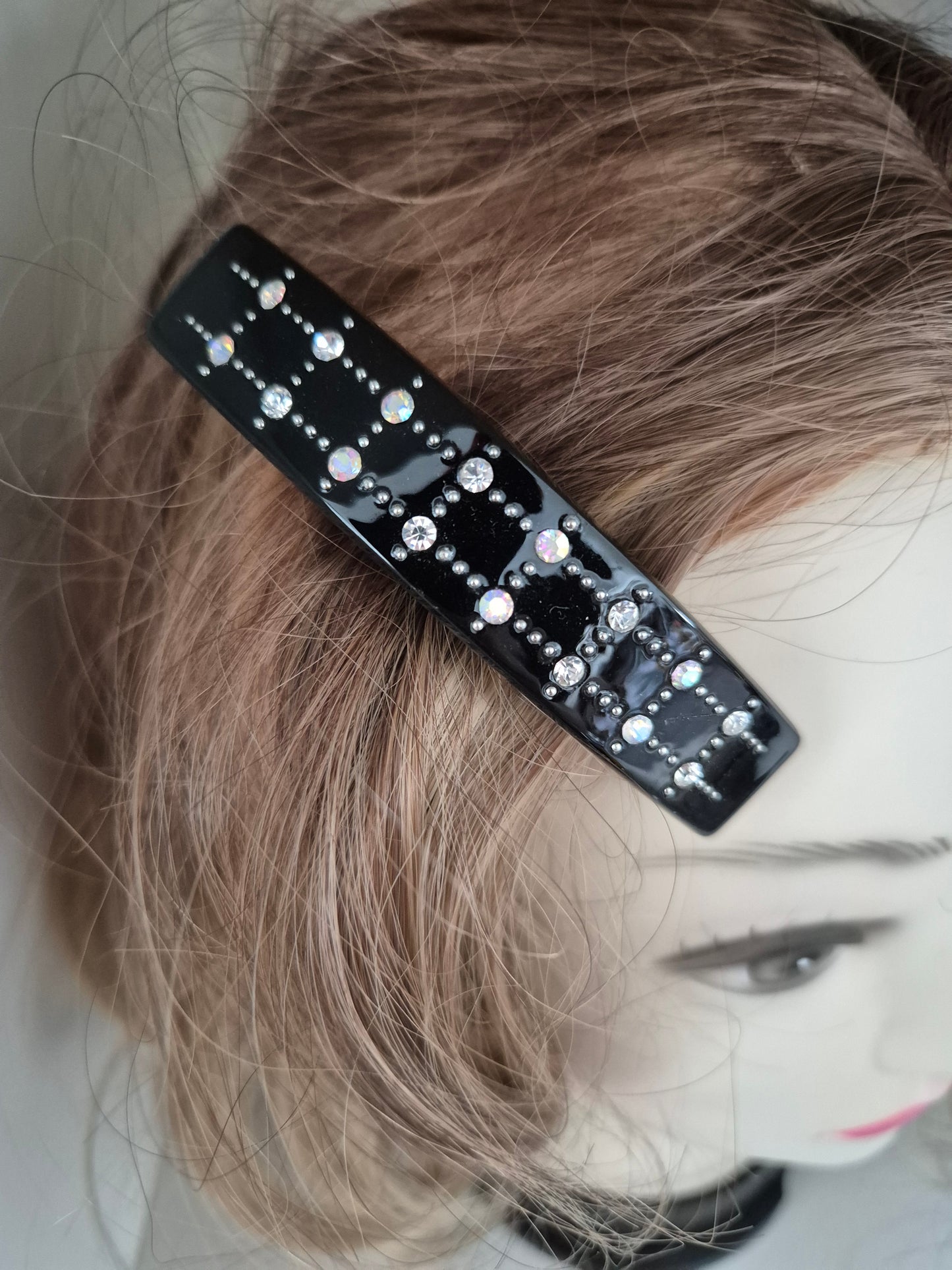 Haarklammern Strass