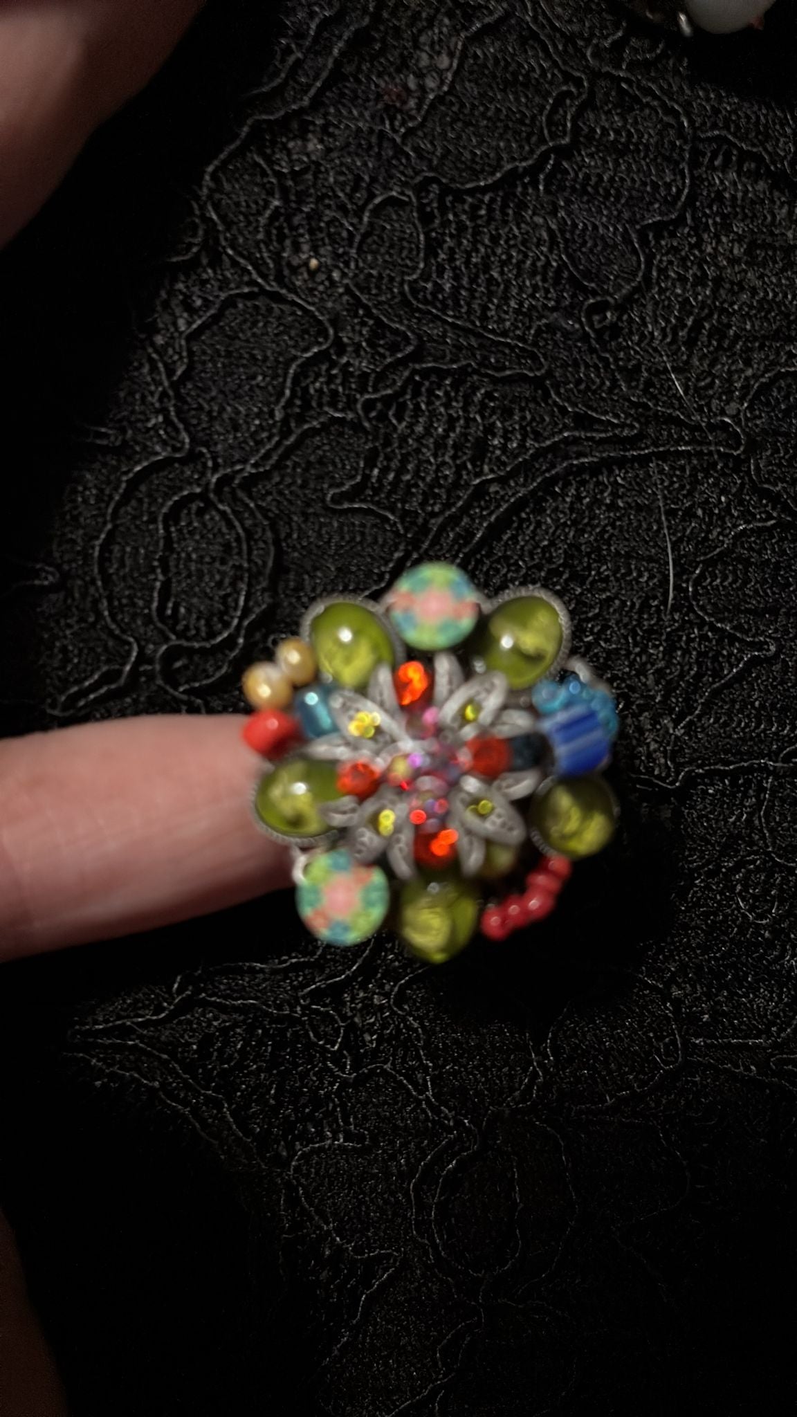 Ring bunt Blume