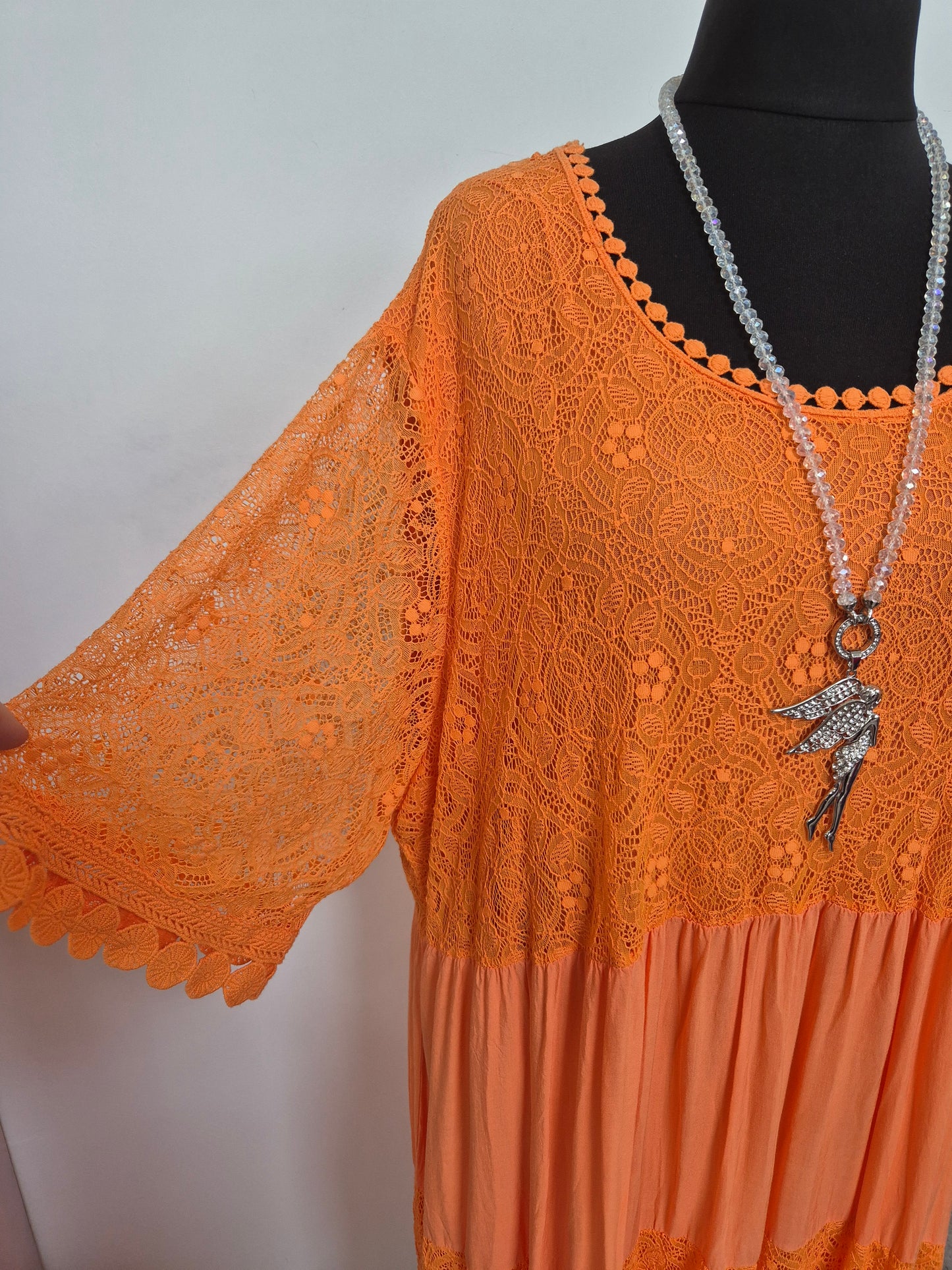 Long Spitzenkleider Boho
