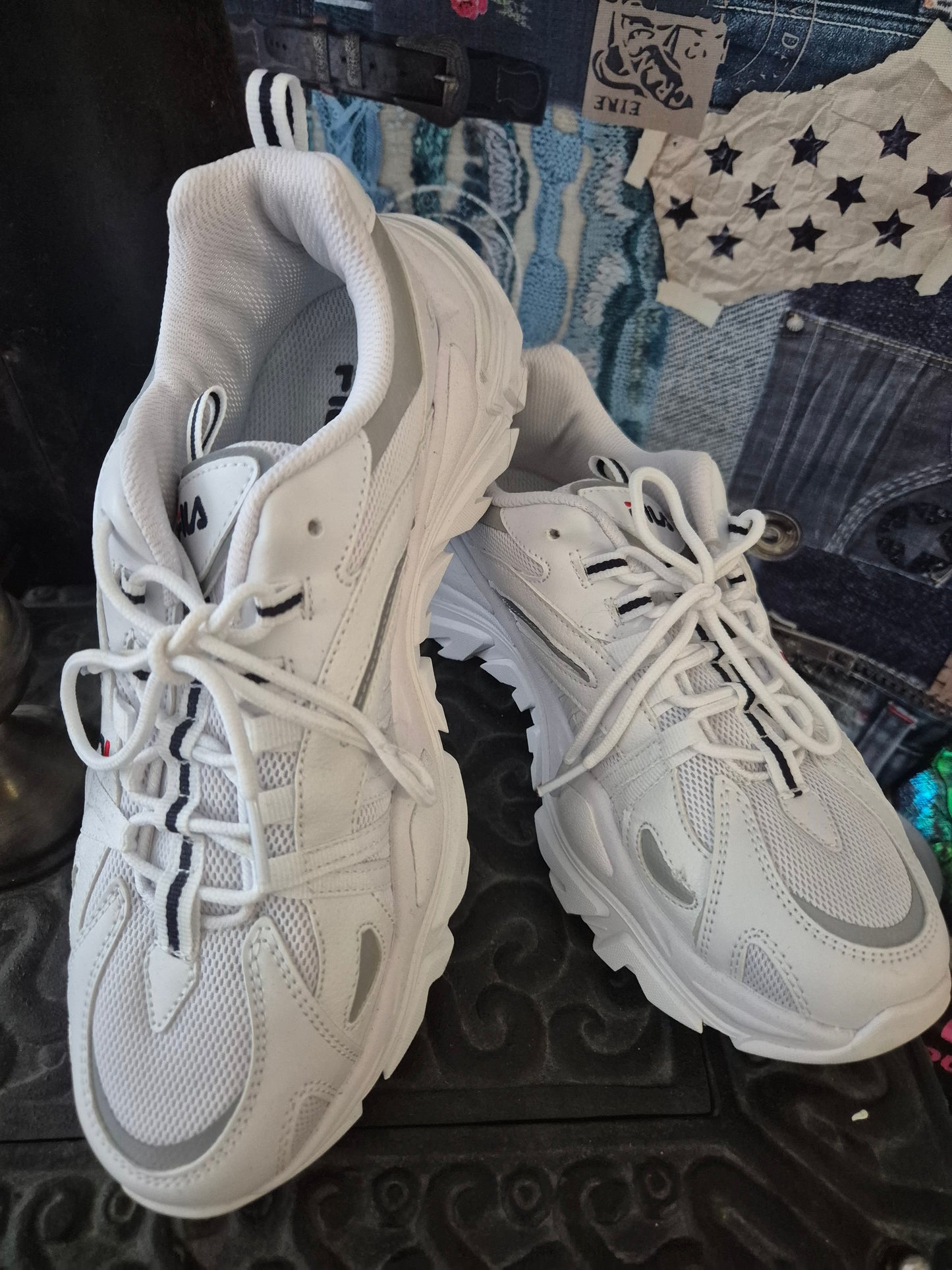 Sneaker weiß Fila