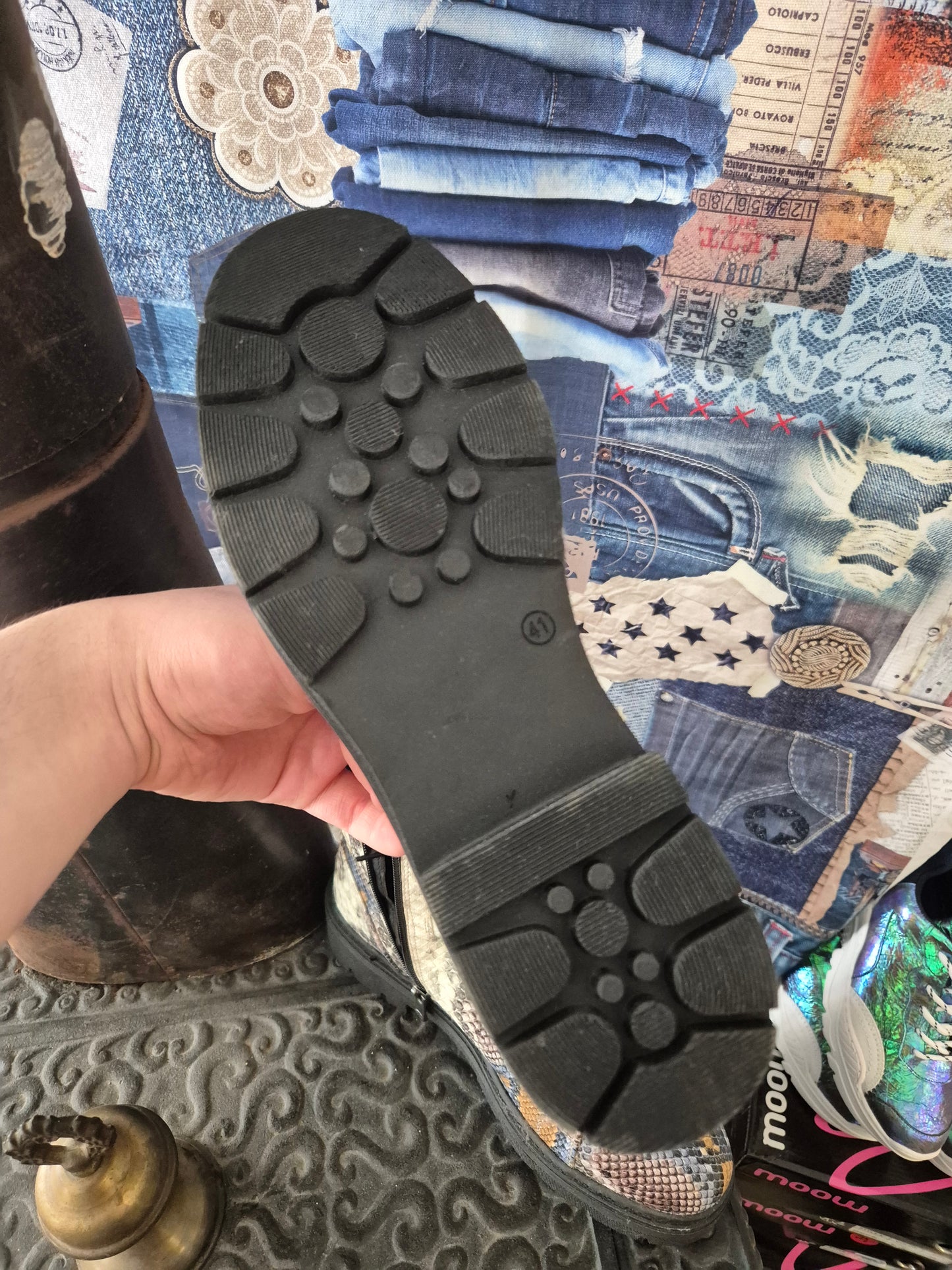 Boots Snakeprint
