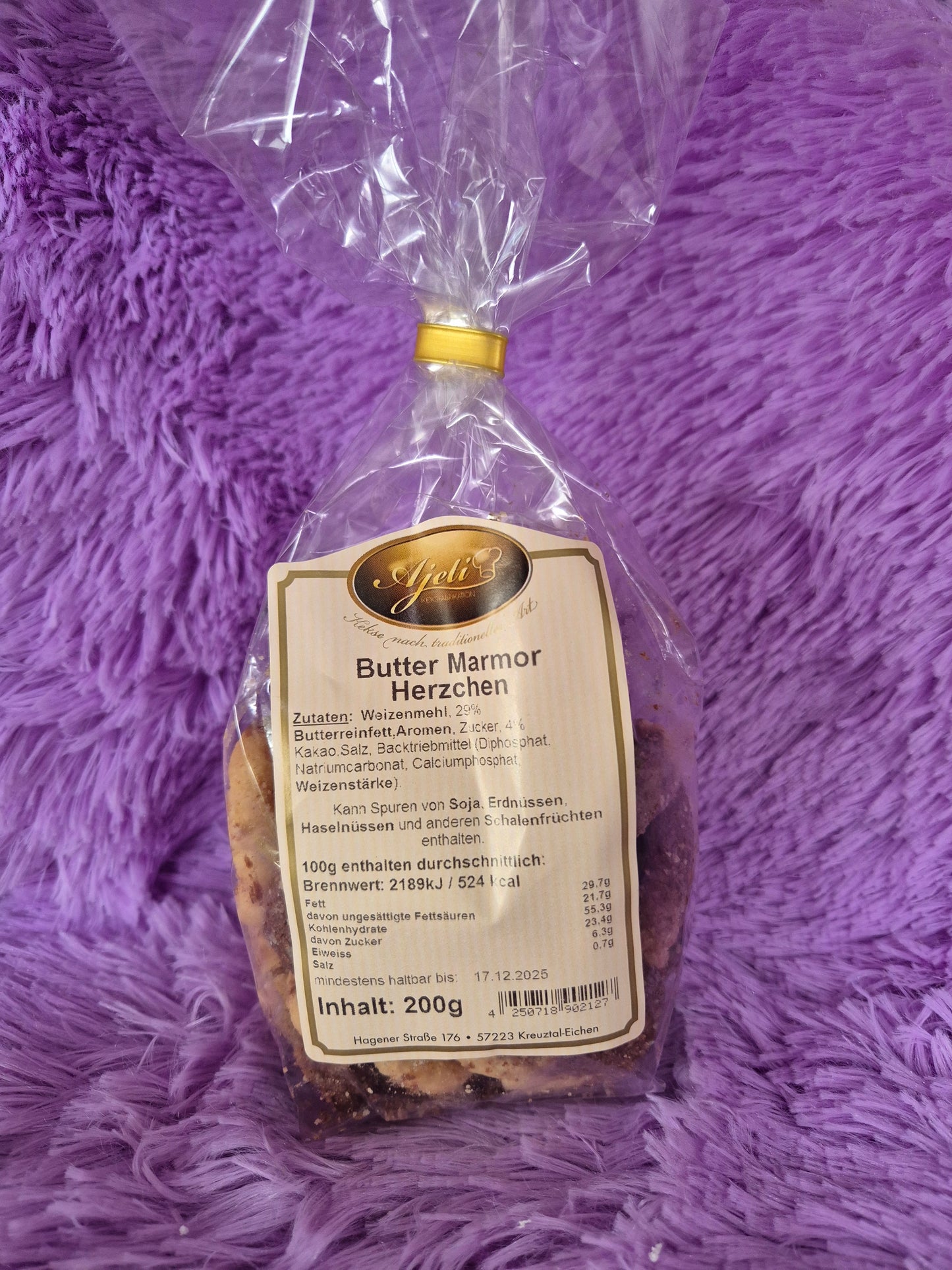 Butter Marmorherzen