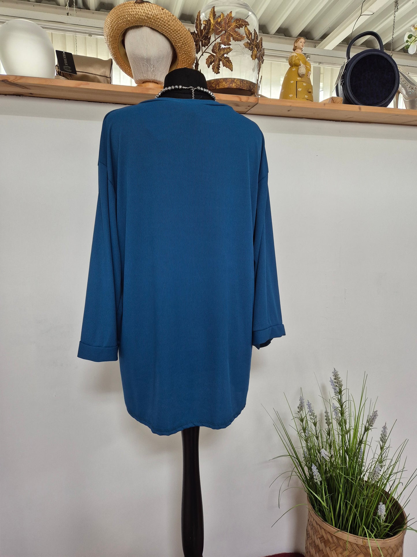 Langarmshirt Ripp