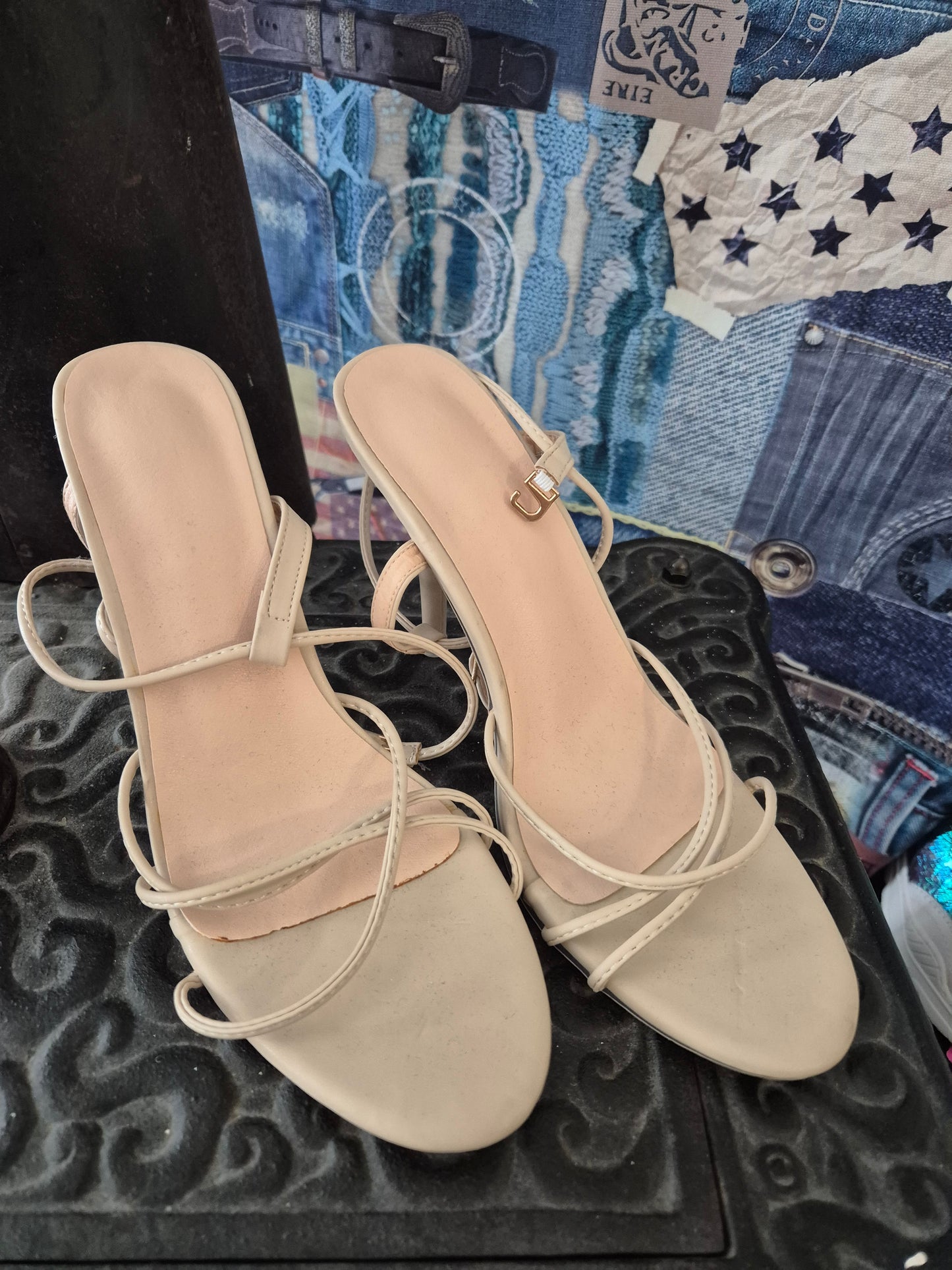 Heels beige