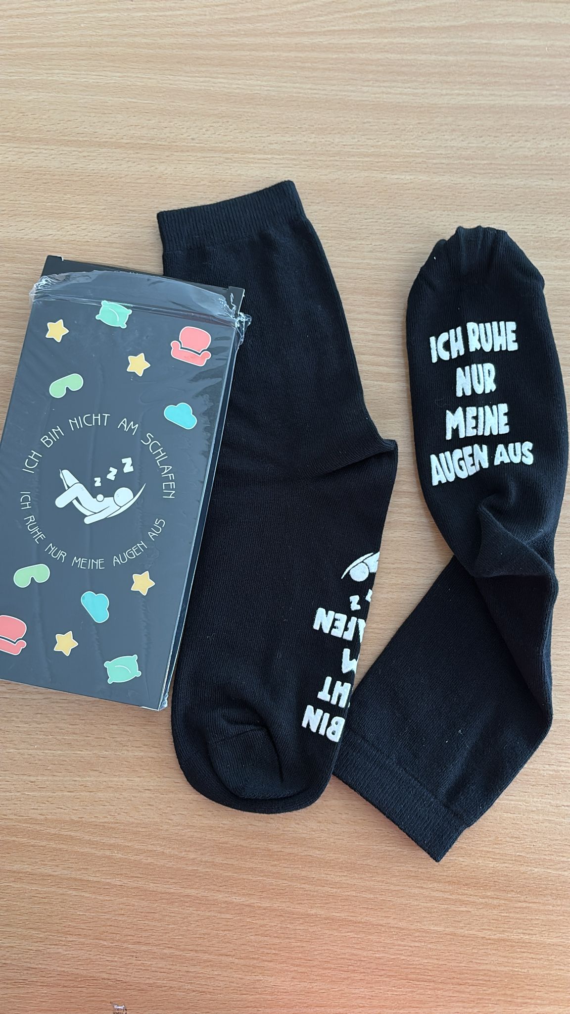 Spaß Socken Schlaf