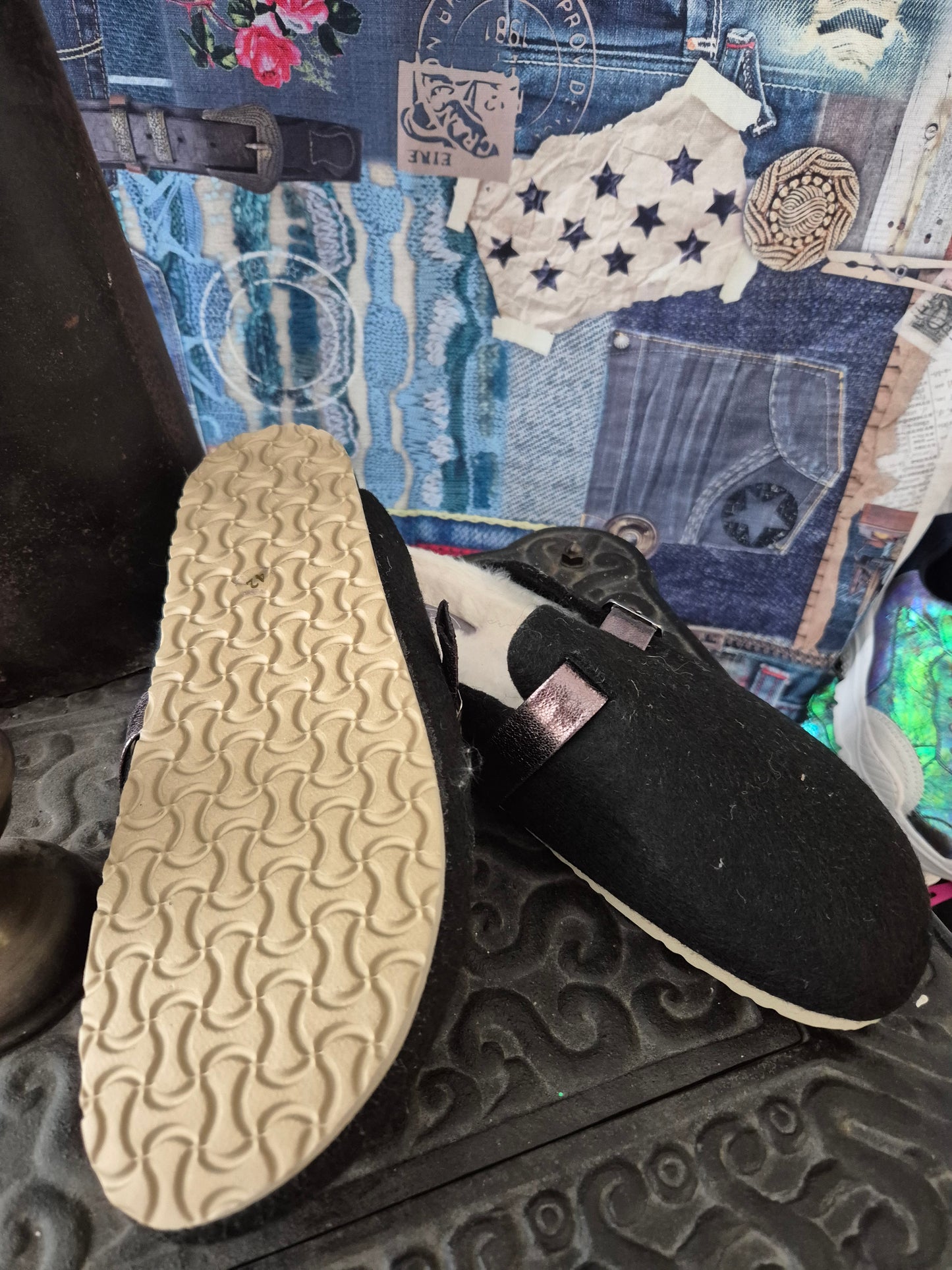 Plüschhausschuhe Citywalk