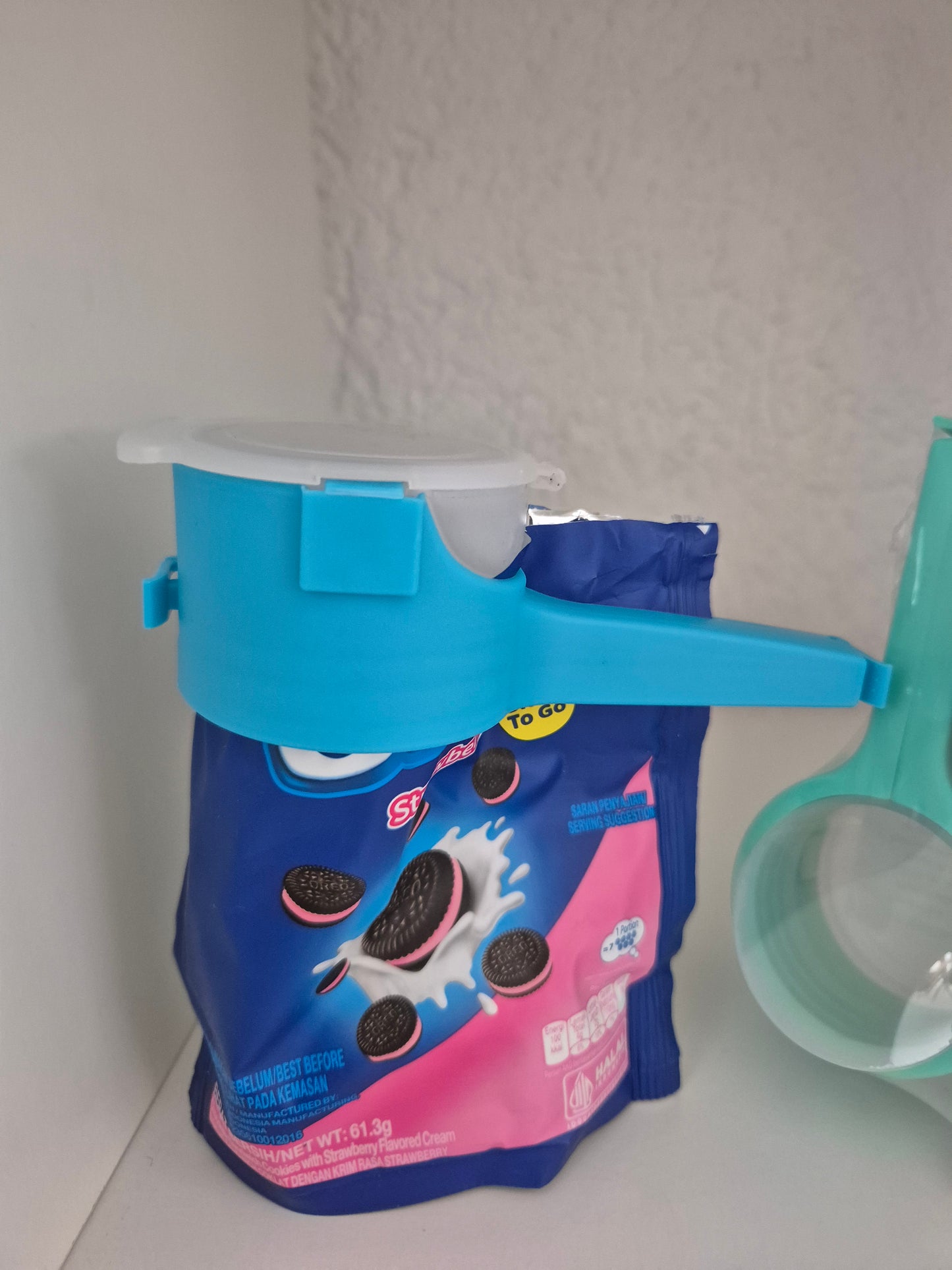 Verschlussclips mit Ausschütter
