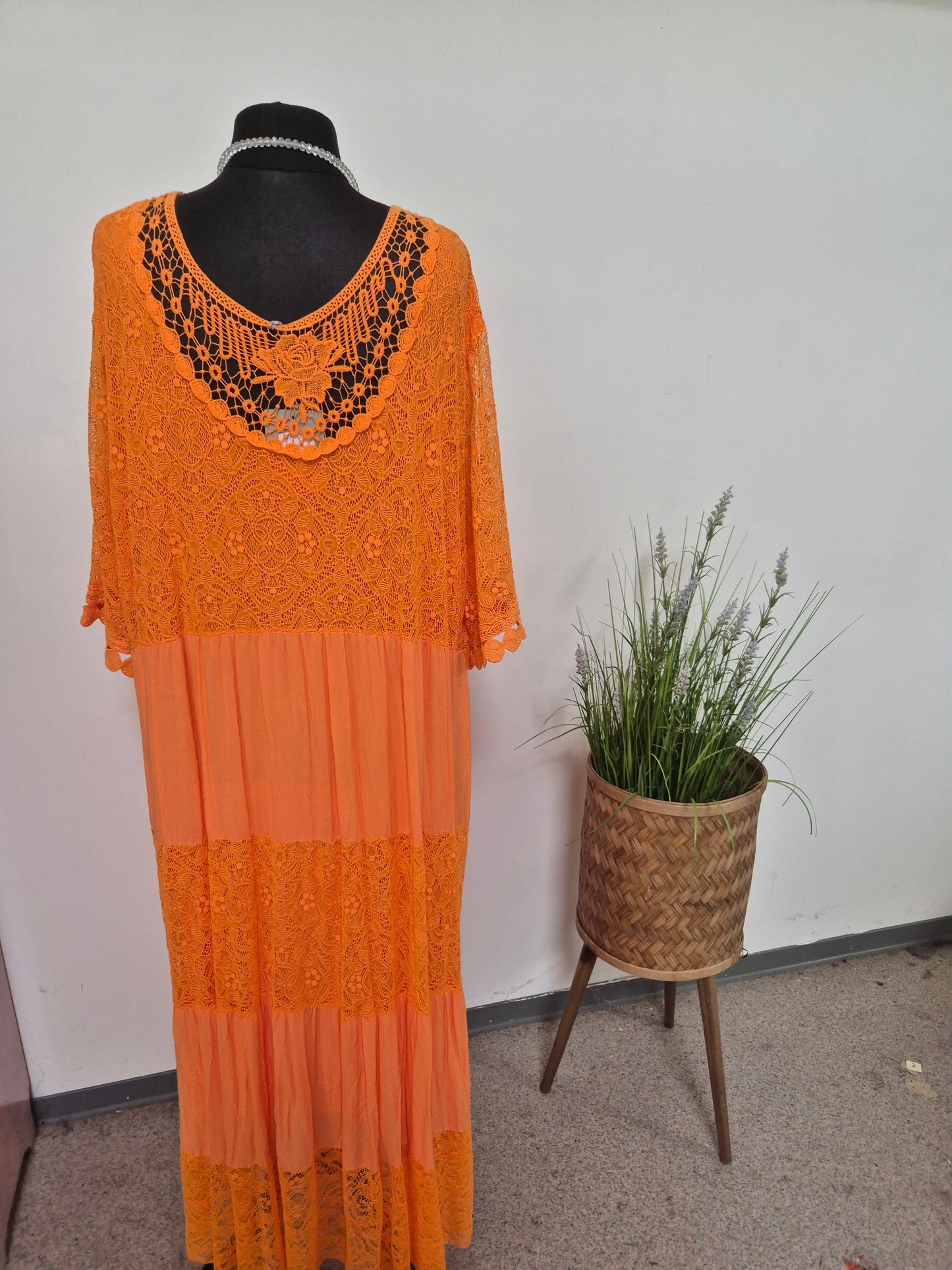 Long Spitzenkleider Boho
