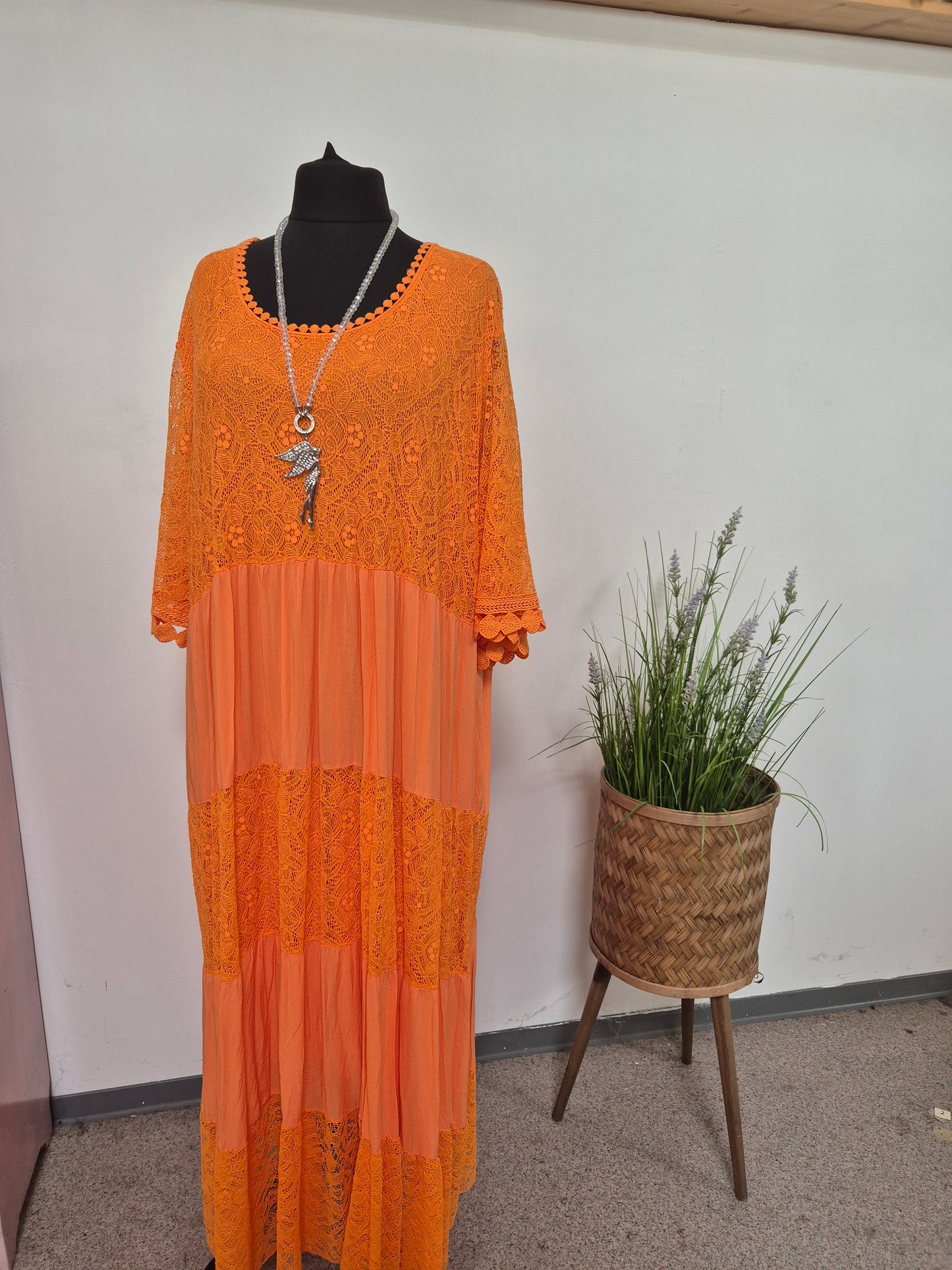 Long Spitzenkleider Boho