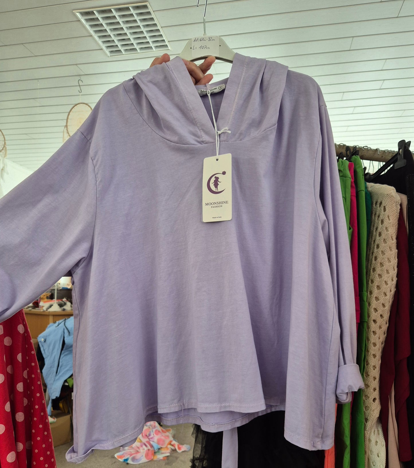 Kurztunika Zipfelkaputze