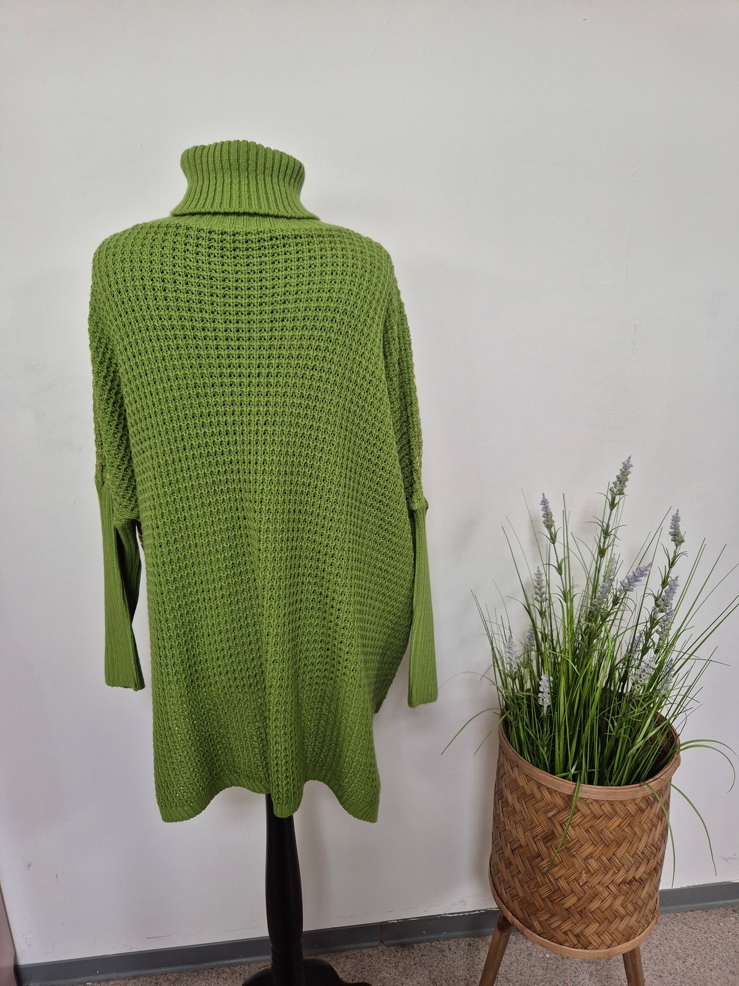 Rollkragenpullover Gold