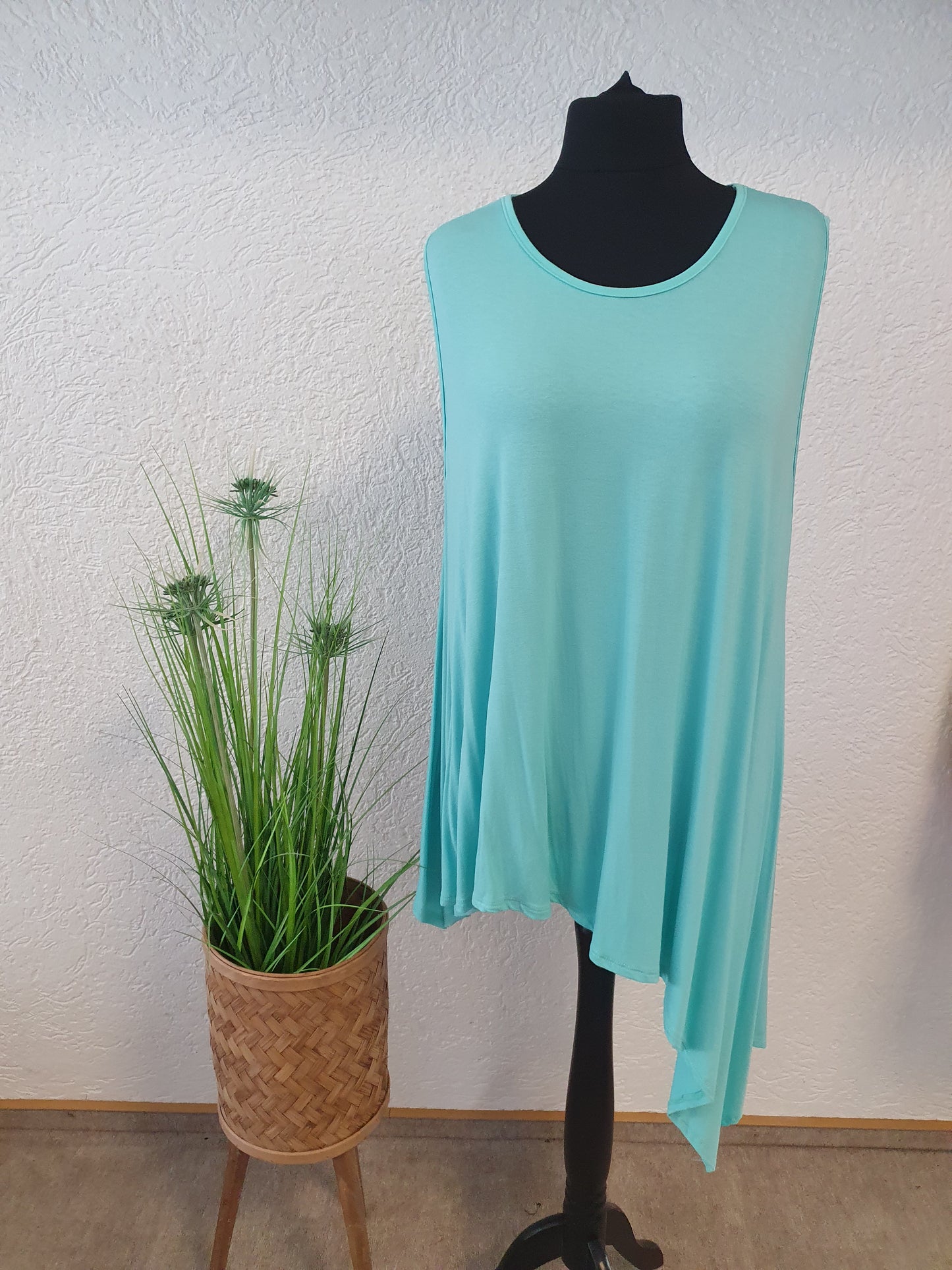 Asymmetrische Tops Lagenlook