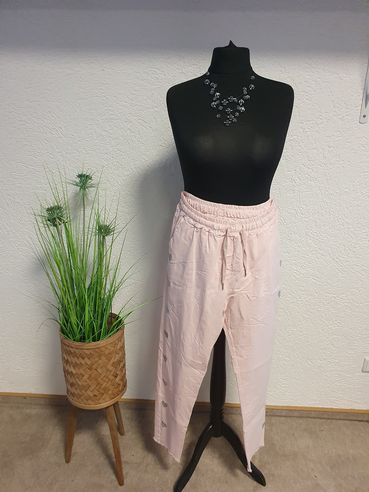 Joggpants Glitzer Herz