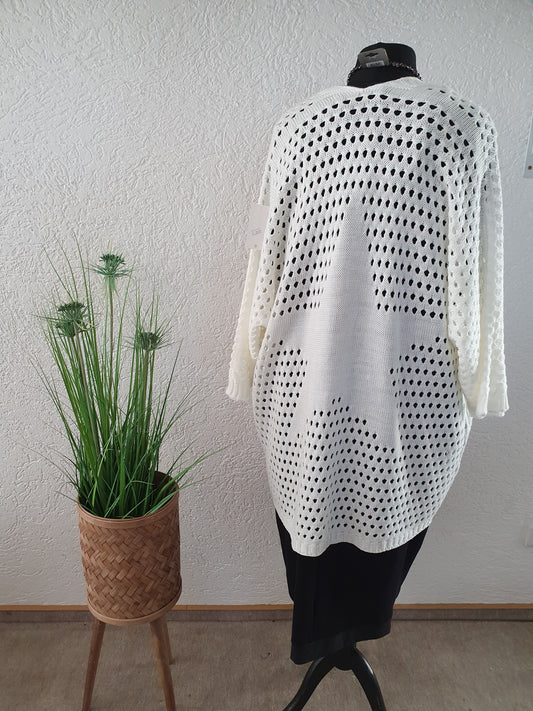 Strickjacke Stern