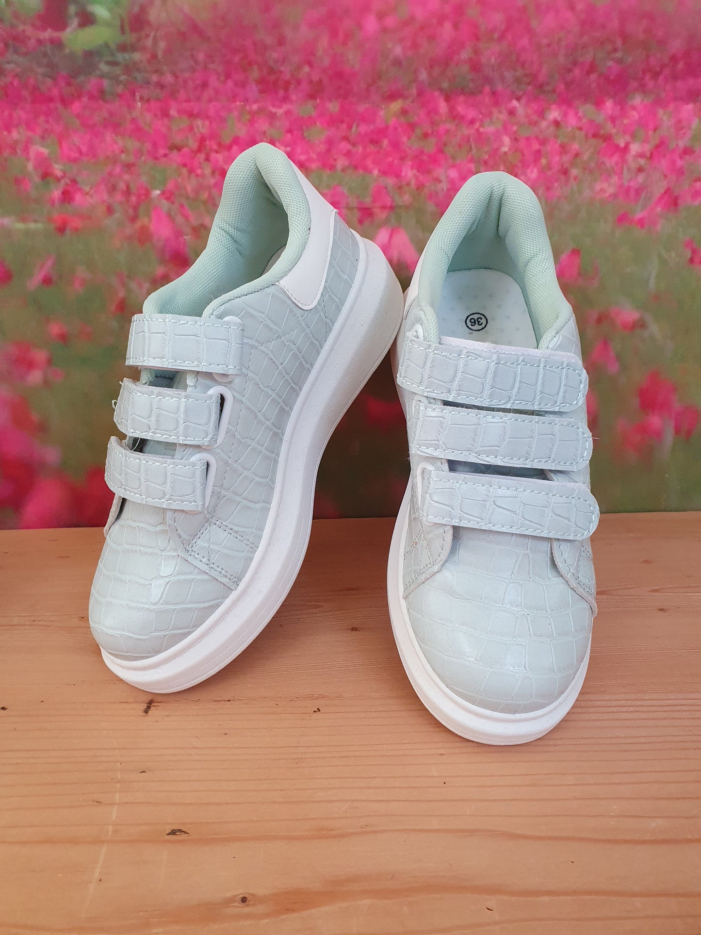 Klettsneaker Animalprint