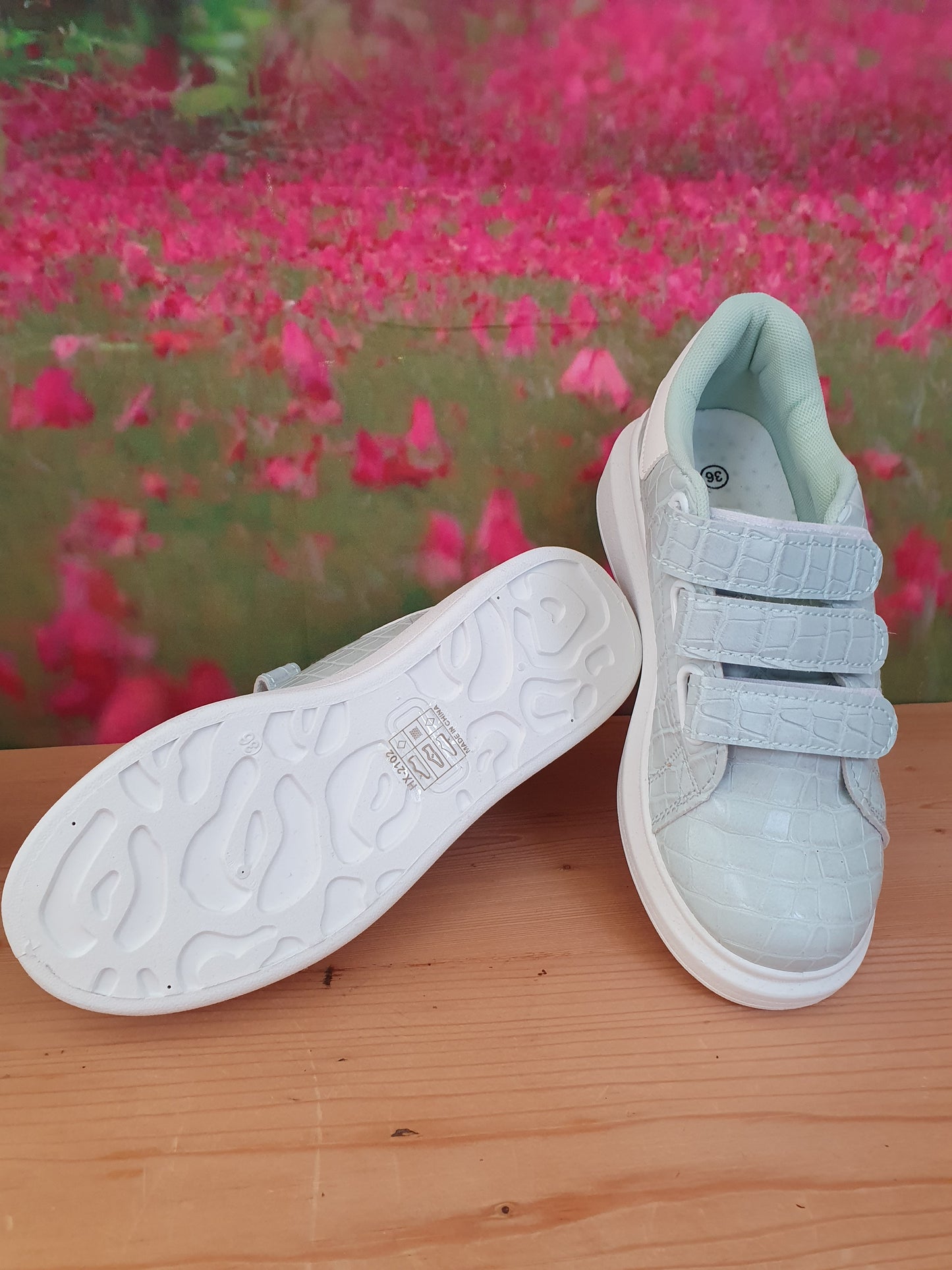 Klettsneaker Animalprint