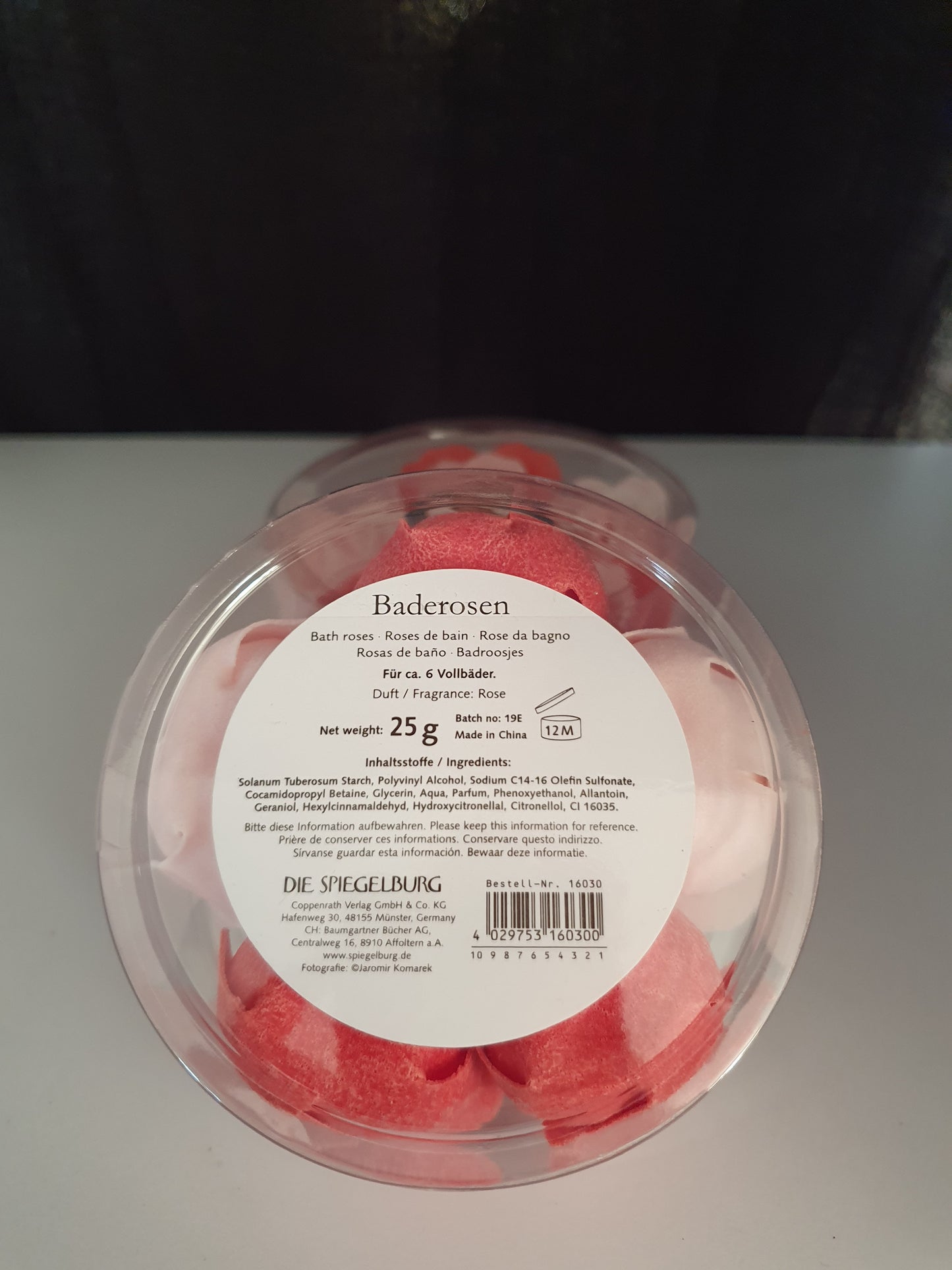 Baderosen "Drei Haselnüsse für Aschenbrödel"