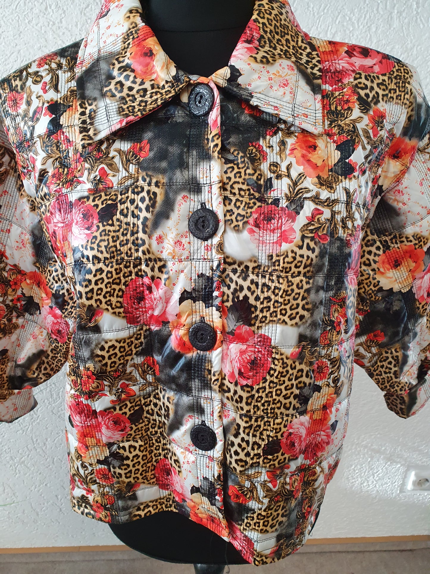 Jacke Vintage Blumen