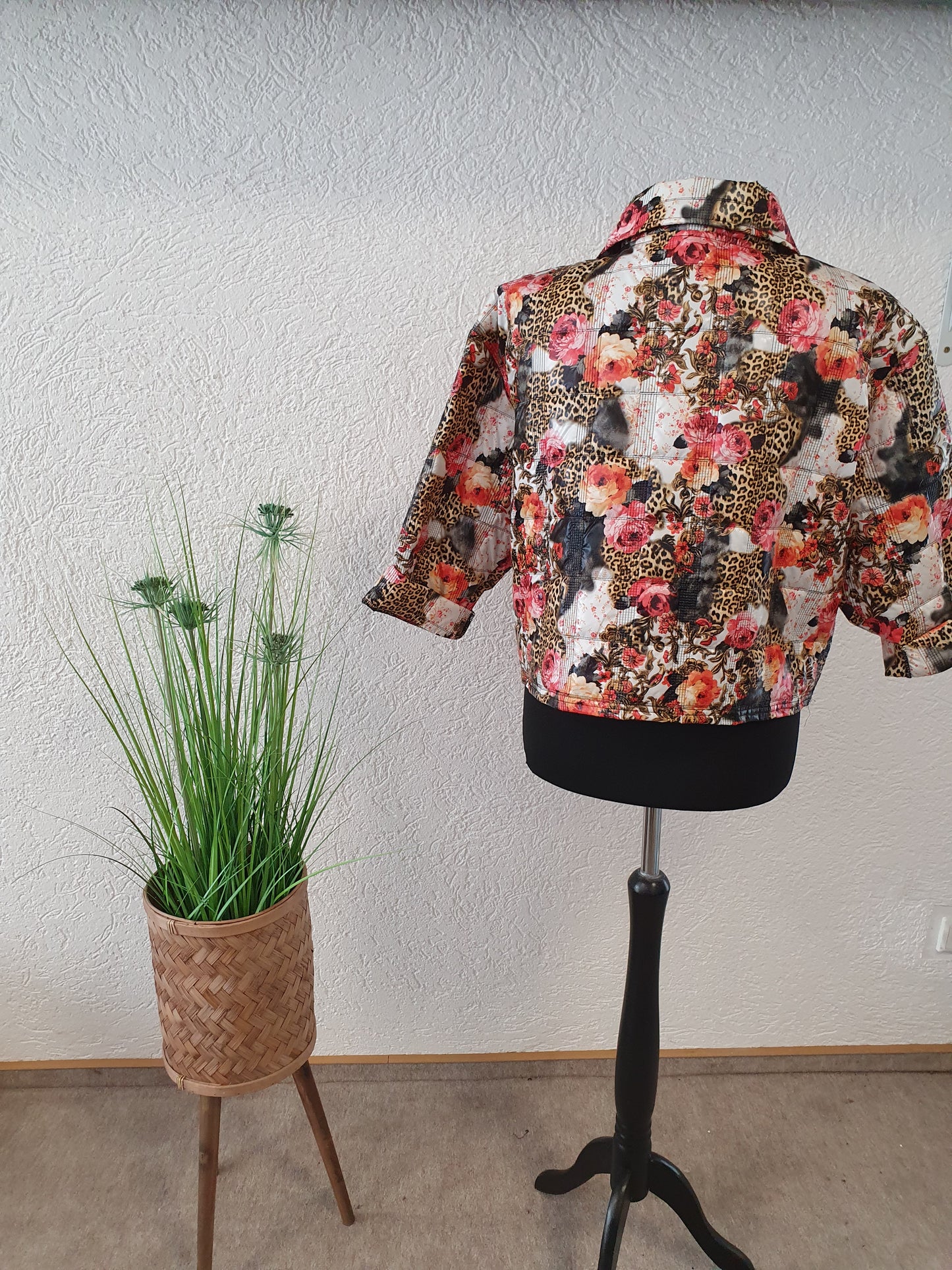 Jacke Vintage Blumen
