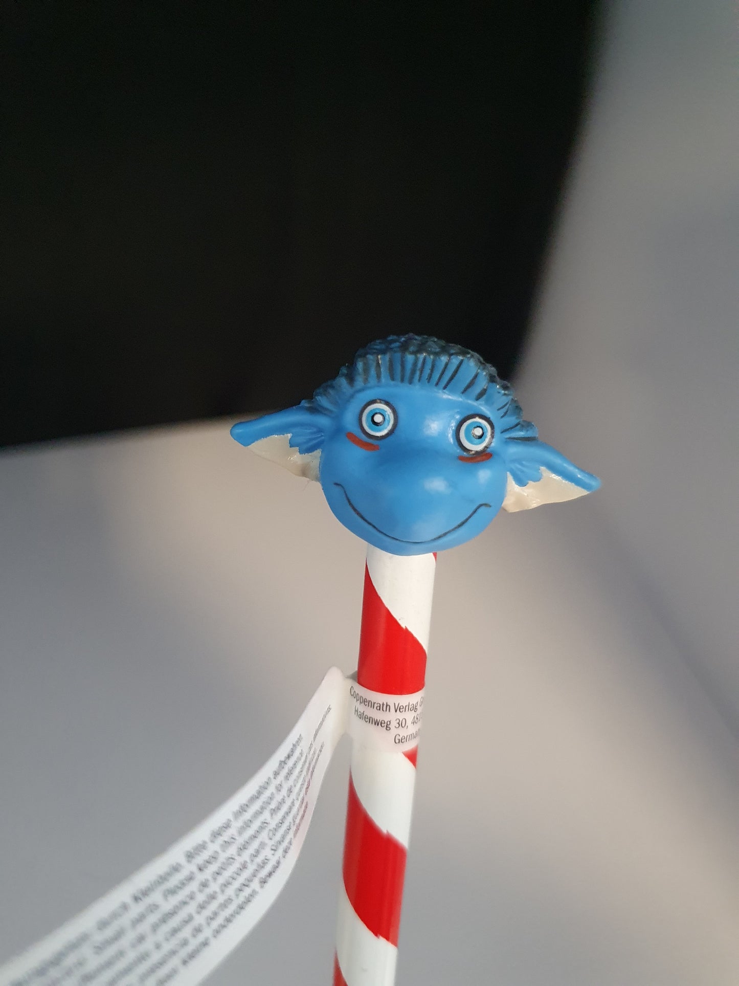 Bleistift mit Topper "Der Grolltroll"