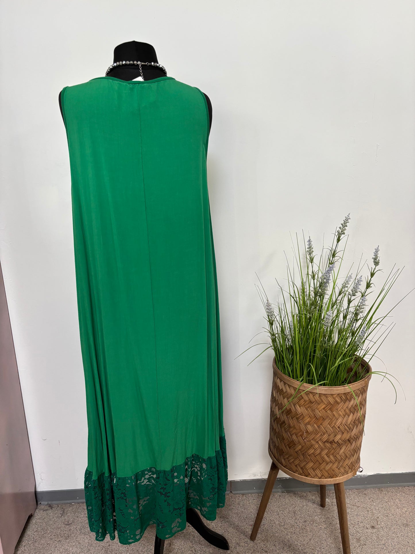 Kleid Spitzenkante