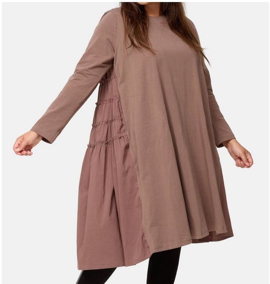 Mollywood Lagenlook Kleidchen Rüschen