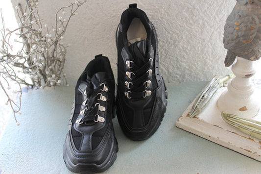Sneaker Black "Running"