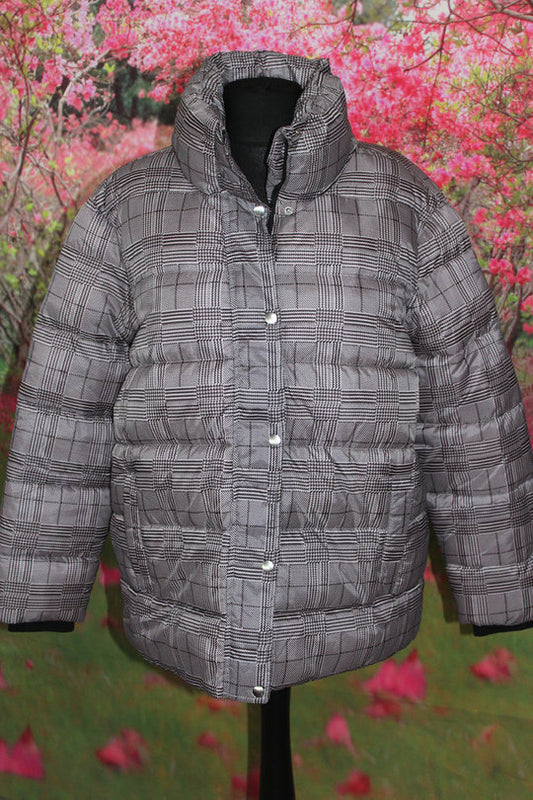 Winterjacke Kariert