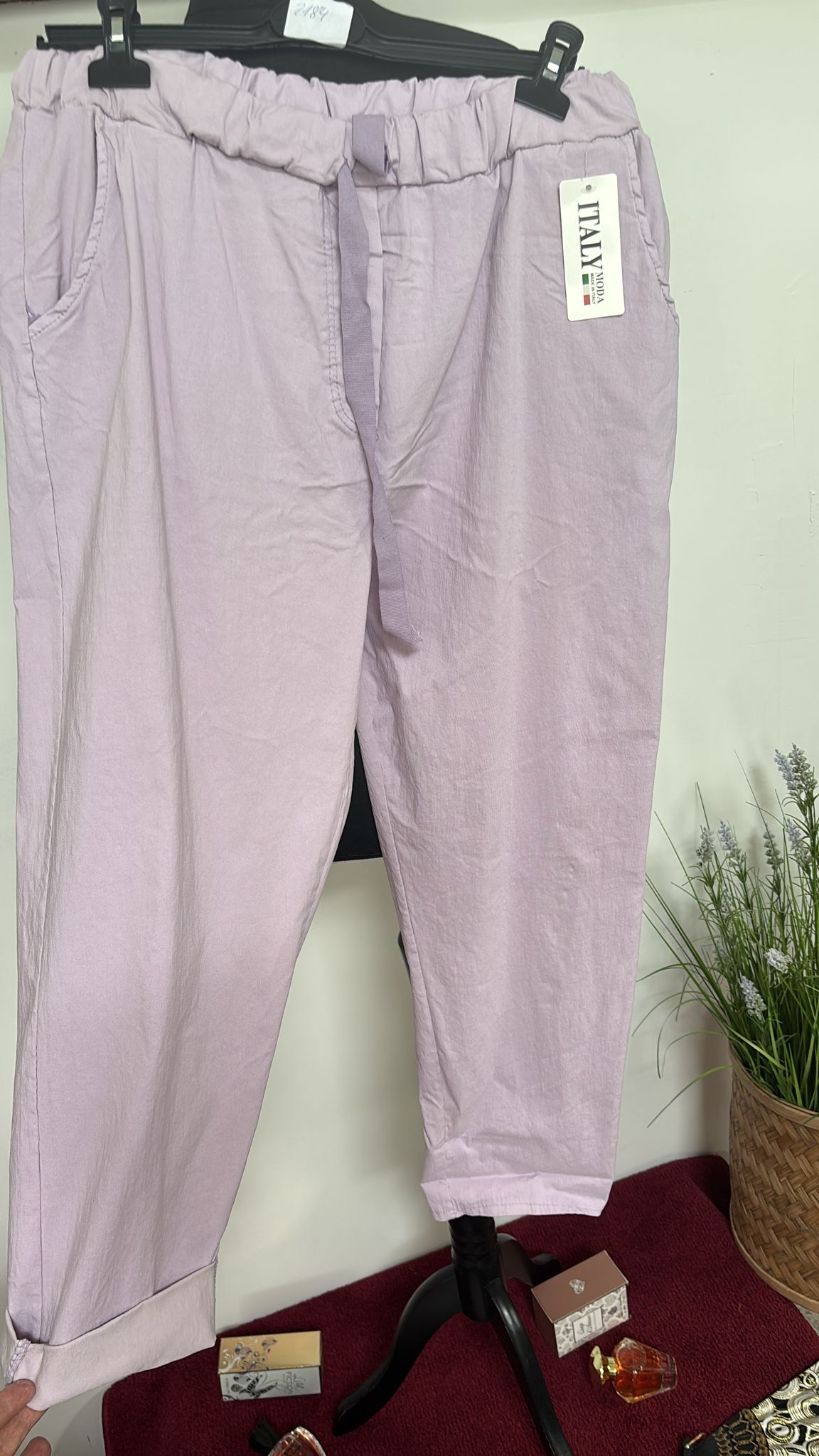 Joggpants Breite Bänder