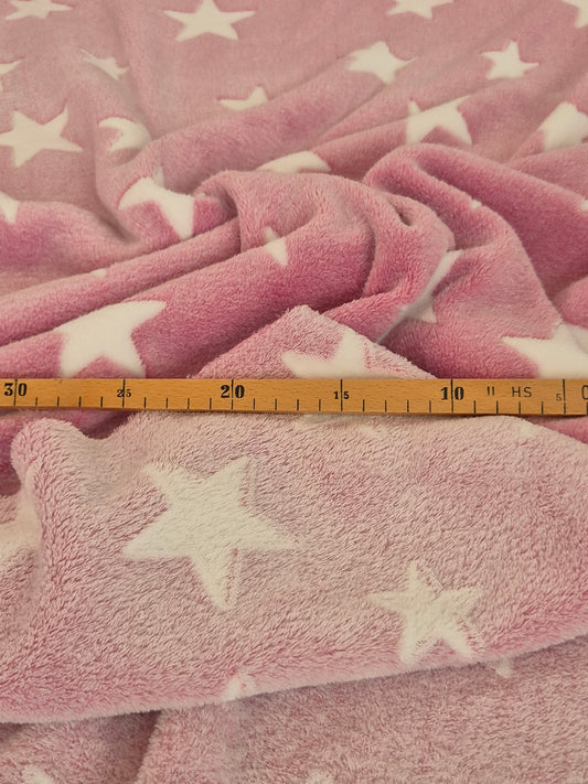 Fleece Jaquard Print Star Quality