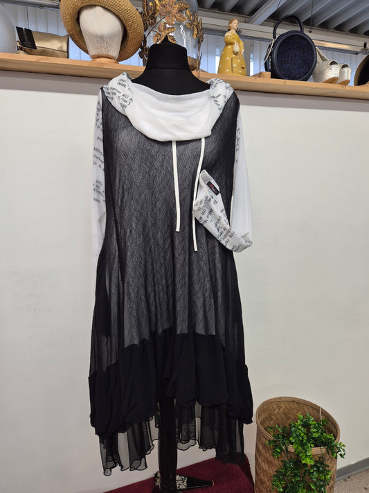 Viskose Tüllkleid