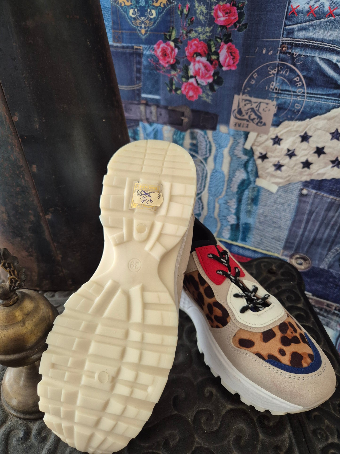 Sneaker bunt Leo