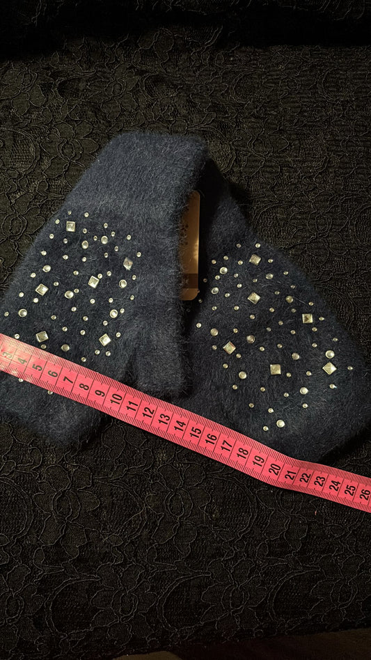 Handschuhe Strass