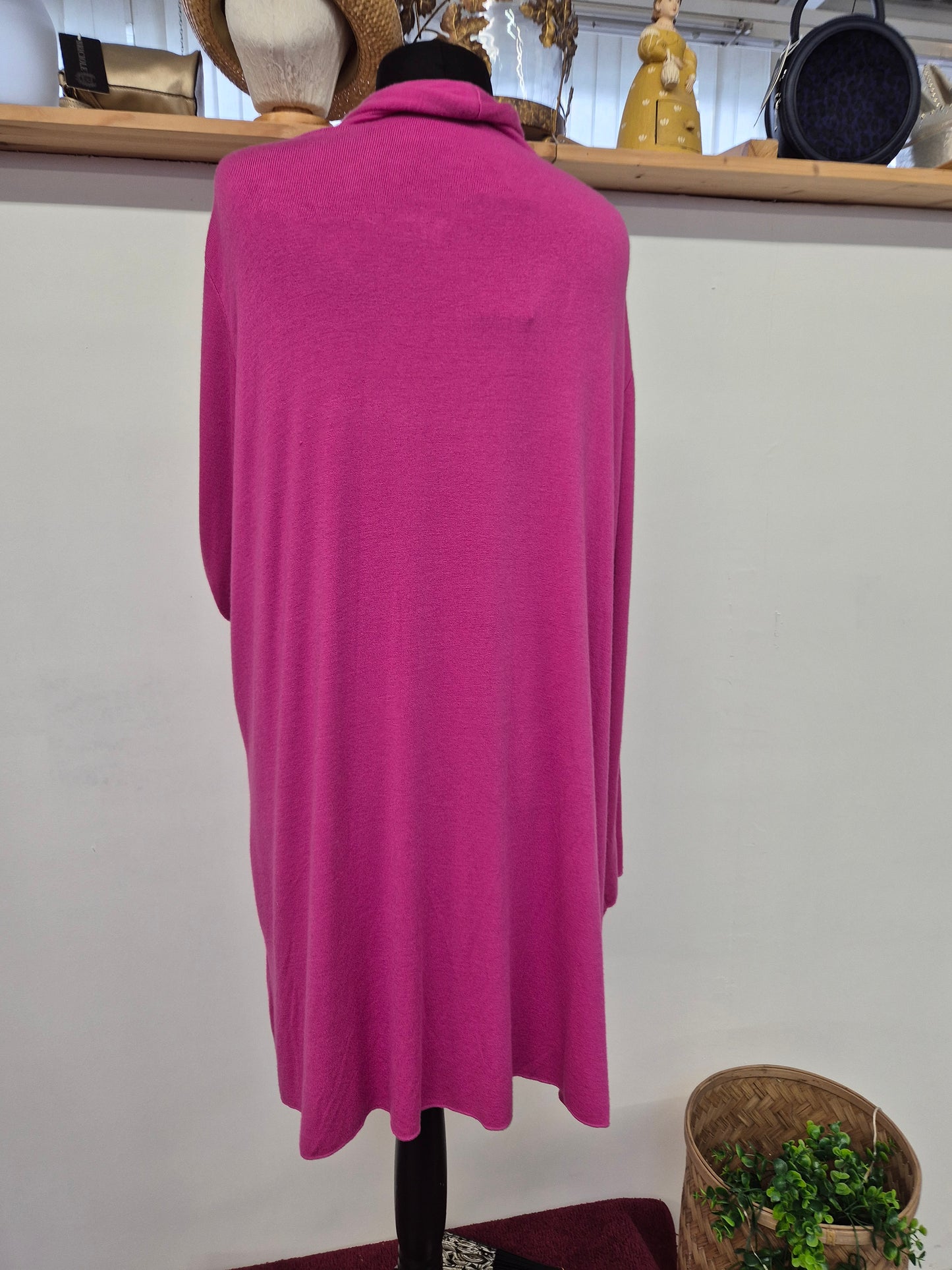 Long Strickjacke