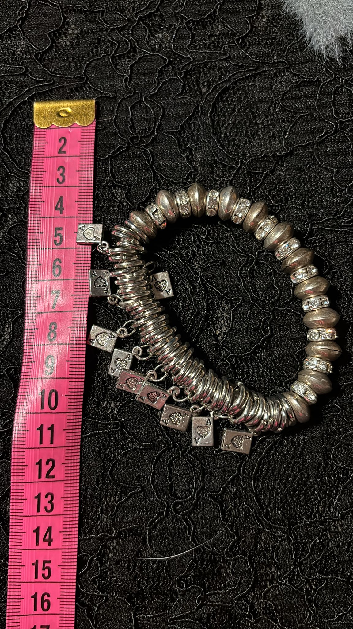 Armband Edelstahl Karten