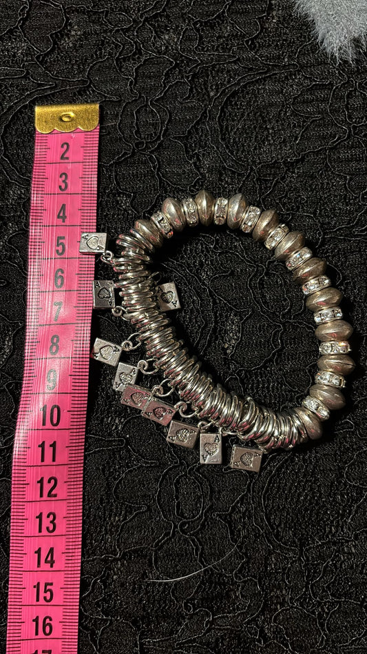 Armband Edelstahl Karten