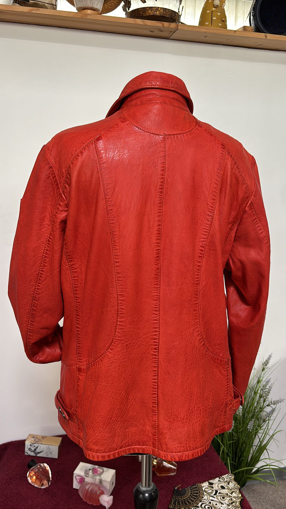 Lederjacke Bee Happy